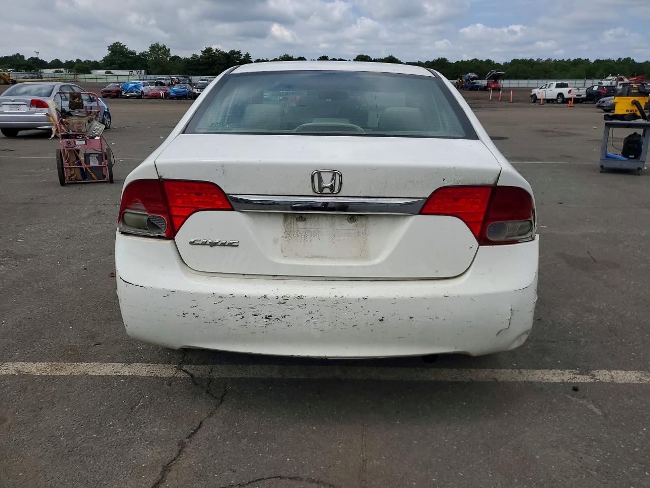 2010 Honda Civic Ex White vin: 2HGFA1F80AH553272