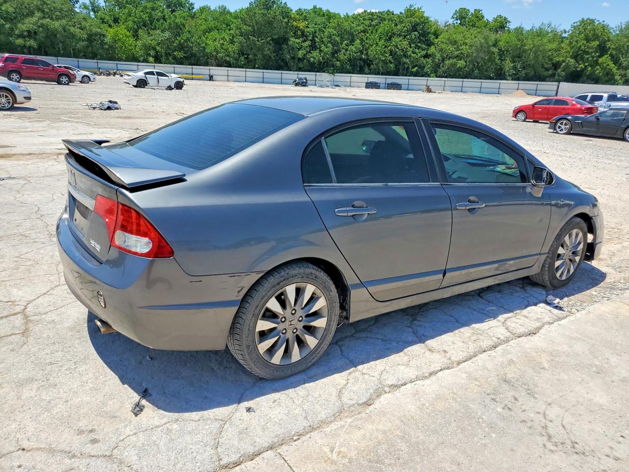 2011 Honda Civic Ex Gray vin: 2HGFA1F80BH501089