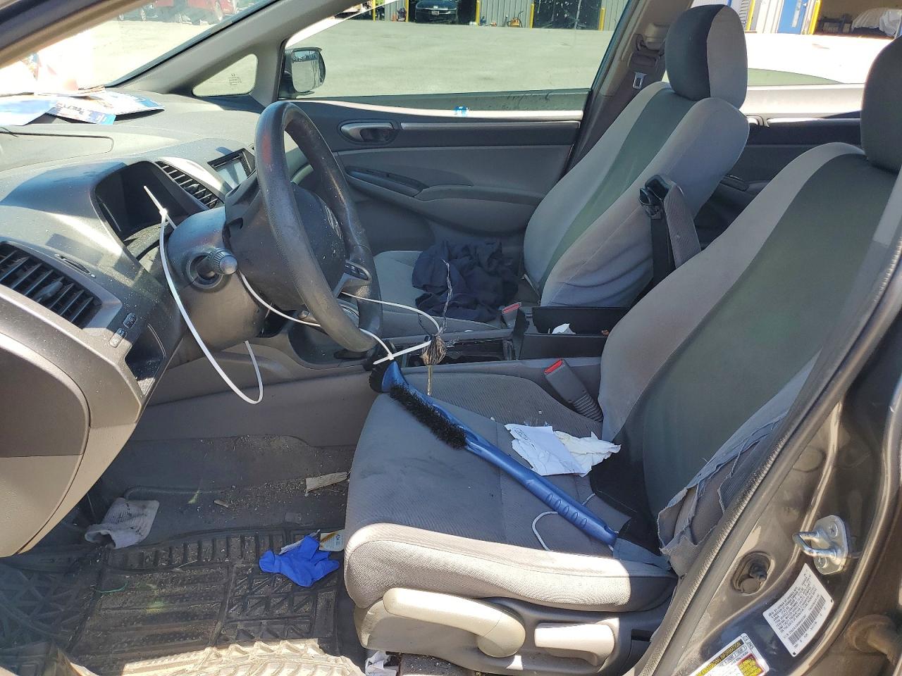 2011 Honda Civic Ex Gray vin: 2HGFA1F80BH501089