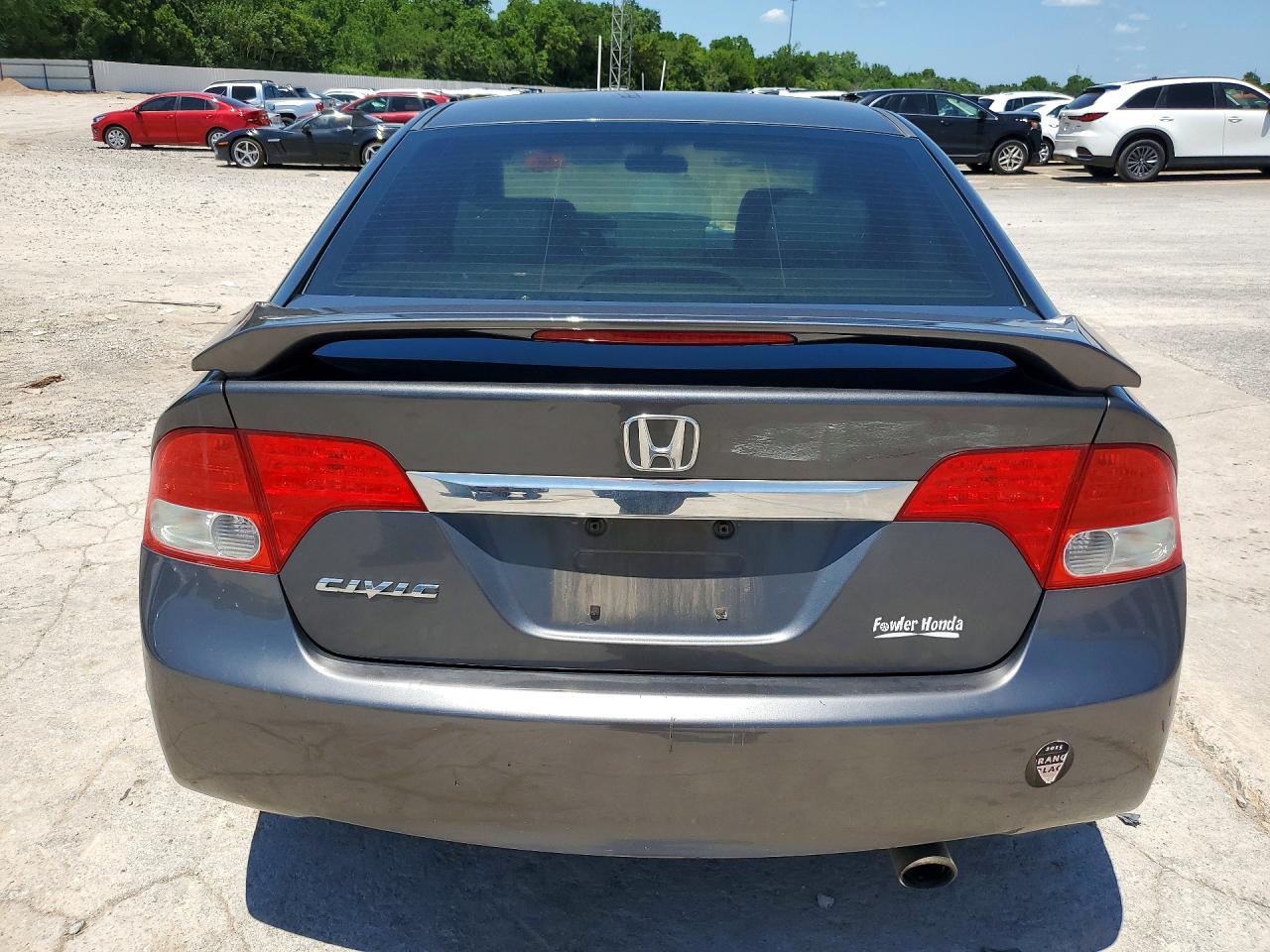 2011 Honda Civic Ex Gray vin: 2HGFA1F80BH501089