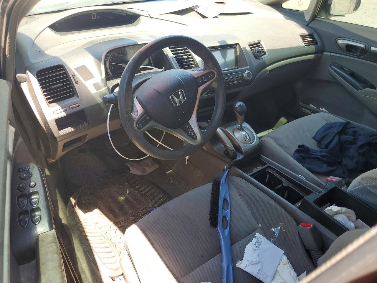 2011 Honda Civic Ex Gray vin: 2HGFA1F80BH501089