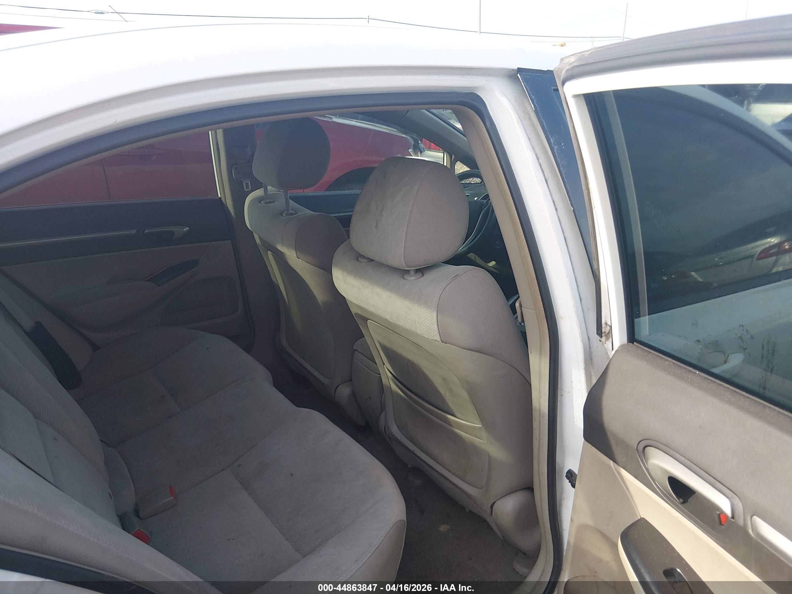 2011 Honda Civic Ex White vin: 2HGFA1F80BH501397