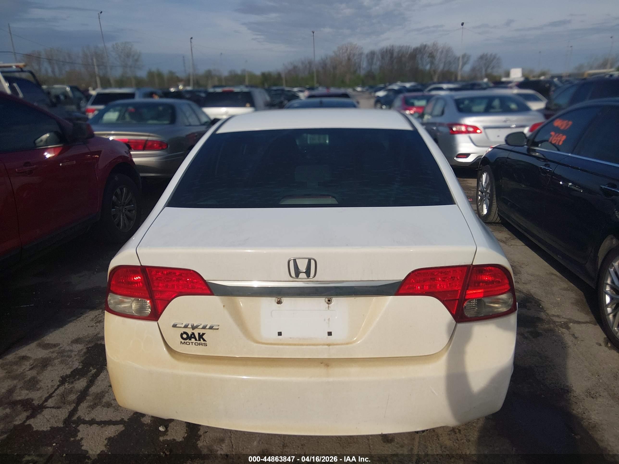 2011 Honda Civic Ex White vin: 2HGFA1F80BH501397
