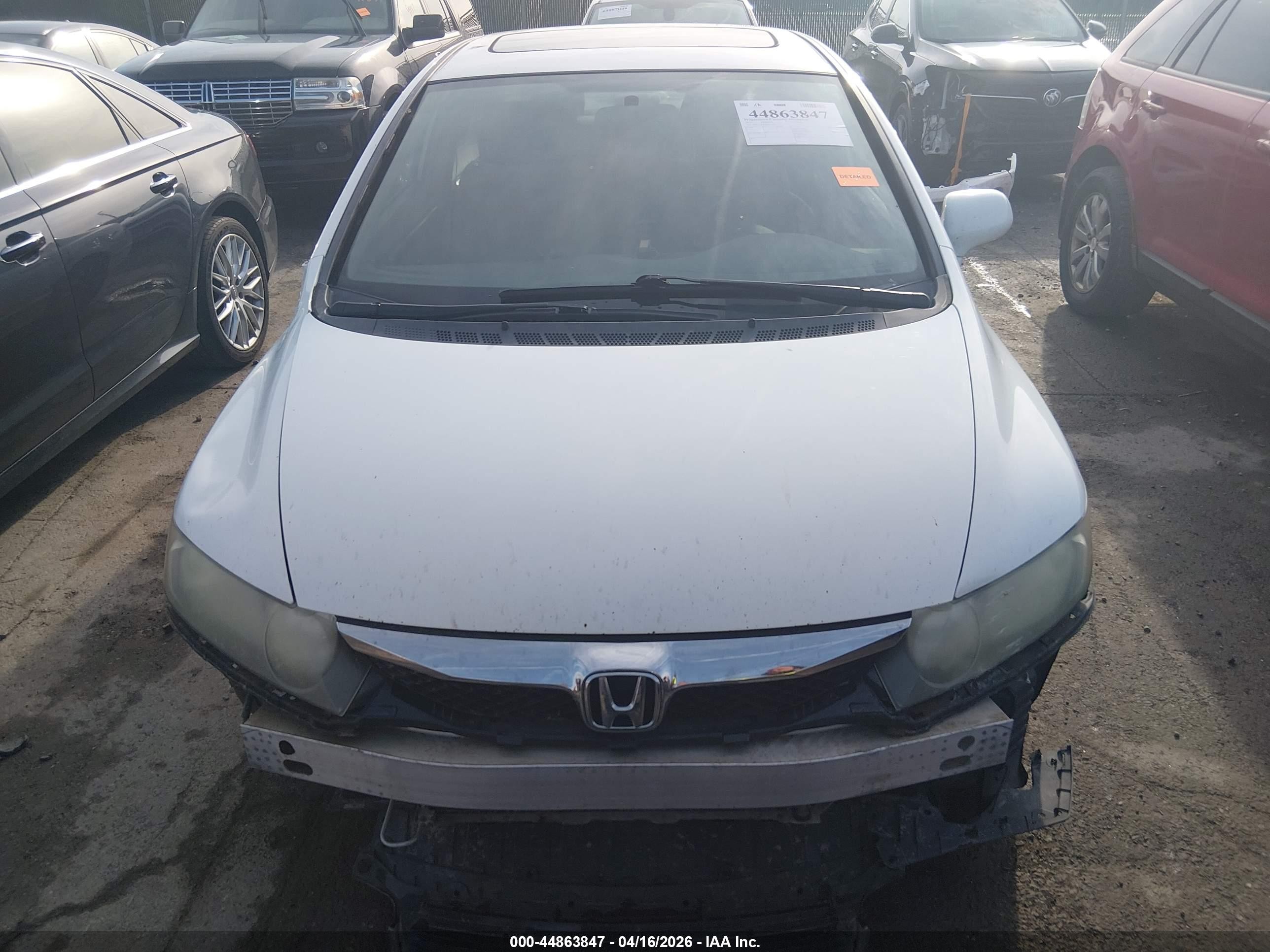 2011 Honda Civic Ex White vin: 2HGFA1F80BH501397