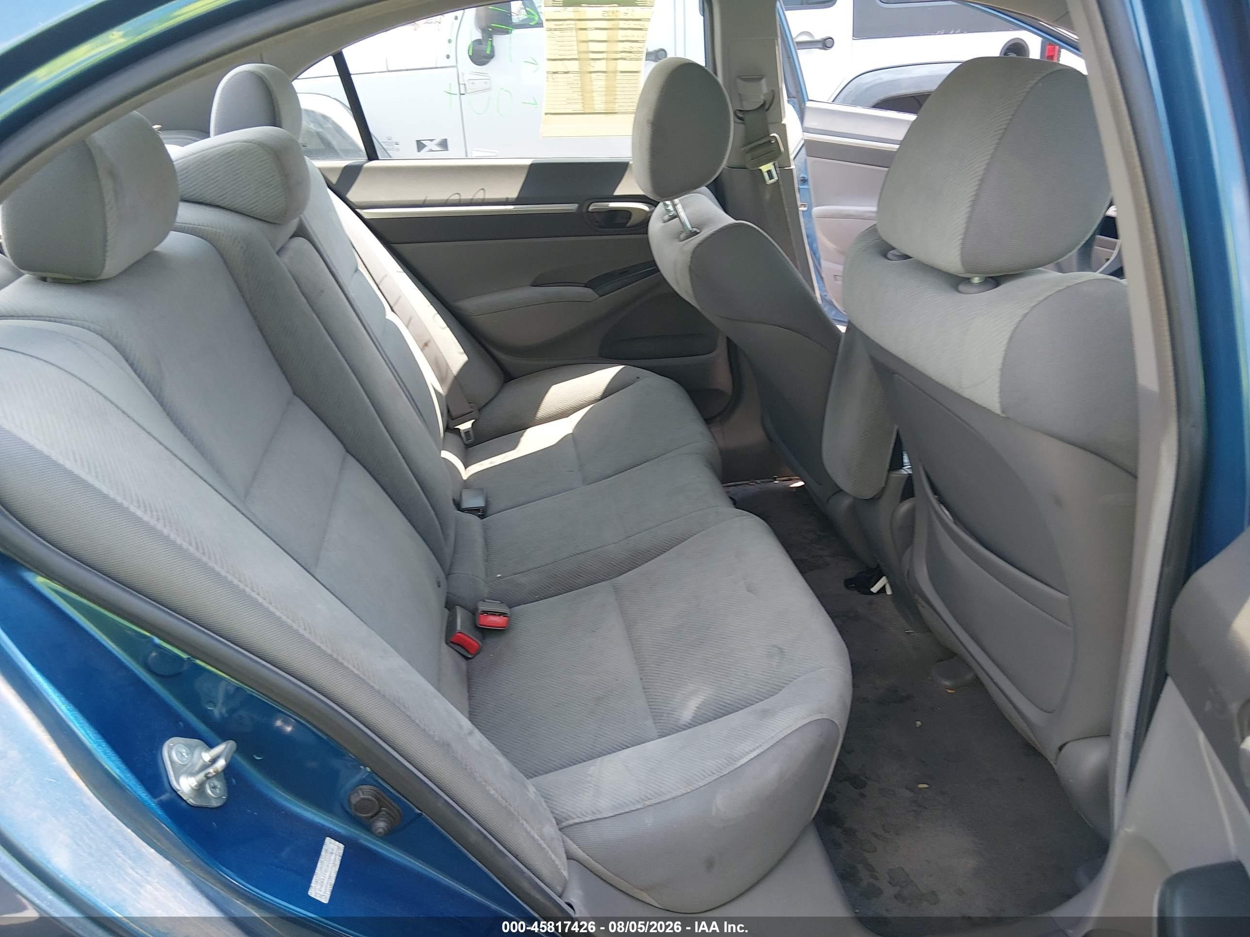 2010 Honda Civic Ex Blue vin: 2HGFA1F81AH509362