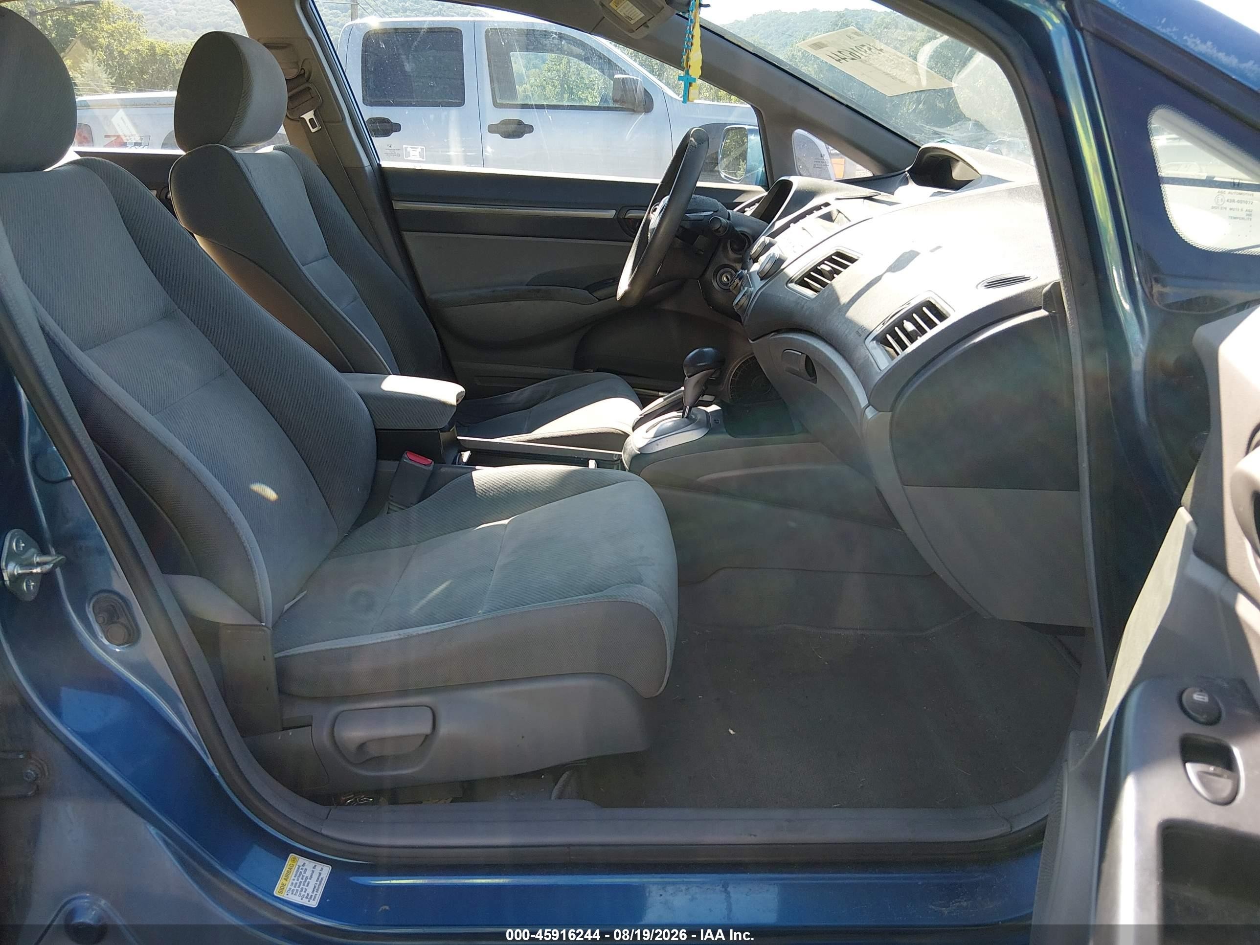 2010 Honda Civic Ex Синий vin: 2HGFA1F81AH518837