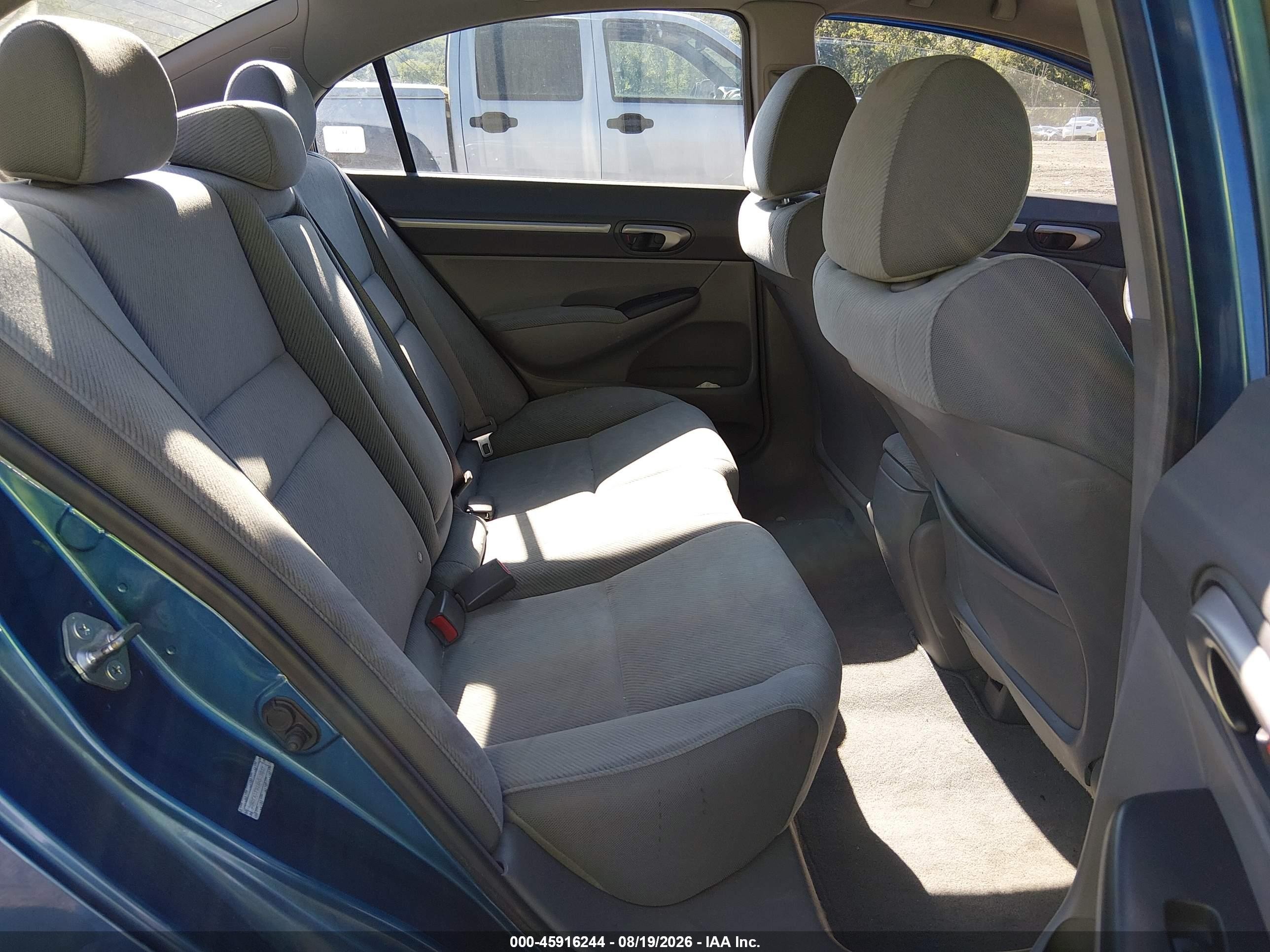 2010 Honda Civic Ex Синий vin: 2HGFA1F81AH518837