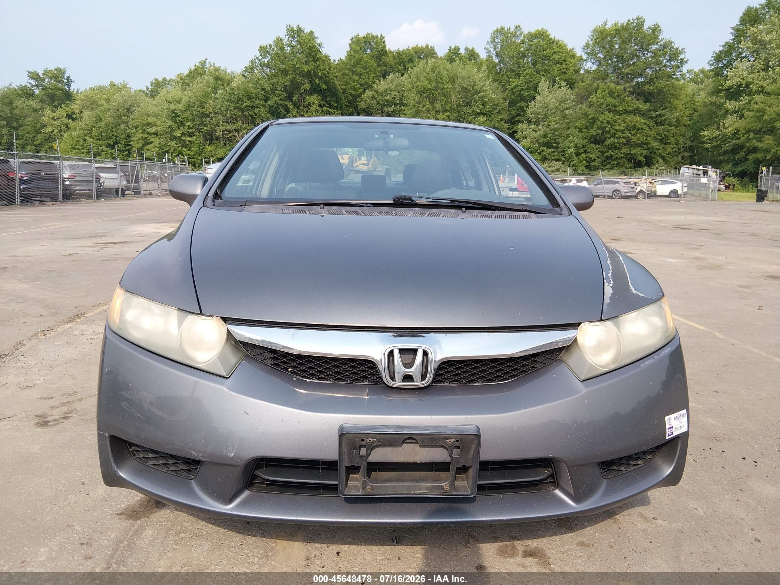 2011 Honda Civic Ex Gray vin: 2HGFA1F81BH523487