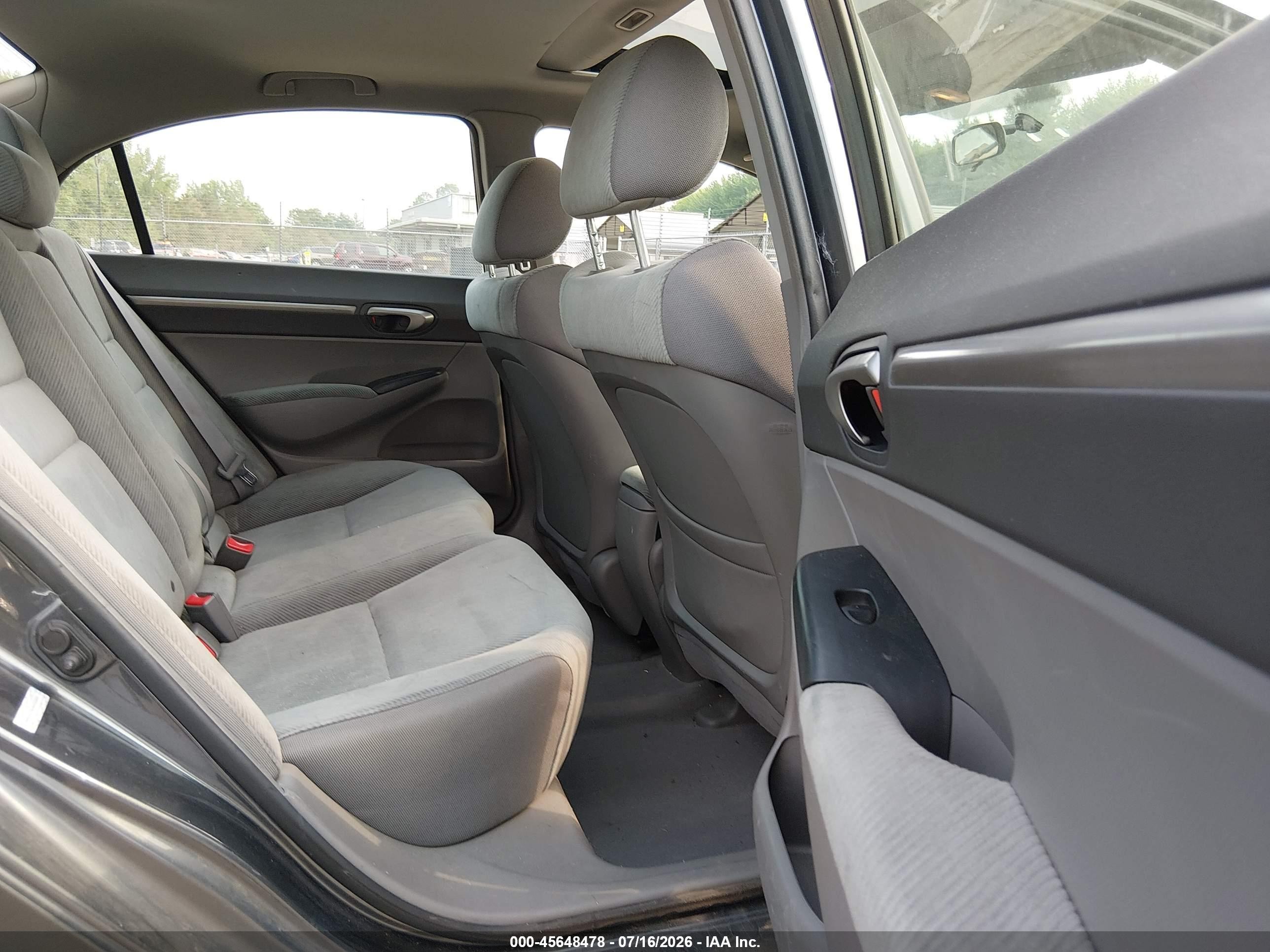 2011 Honda Civic Ex Gray vin: 2HGFA1F81BH523487