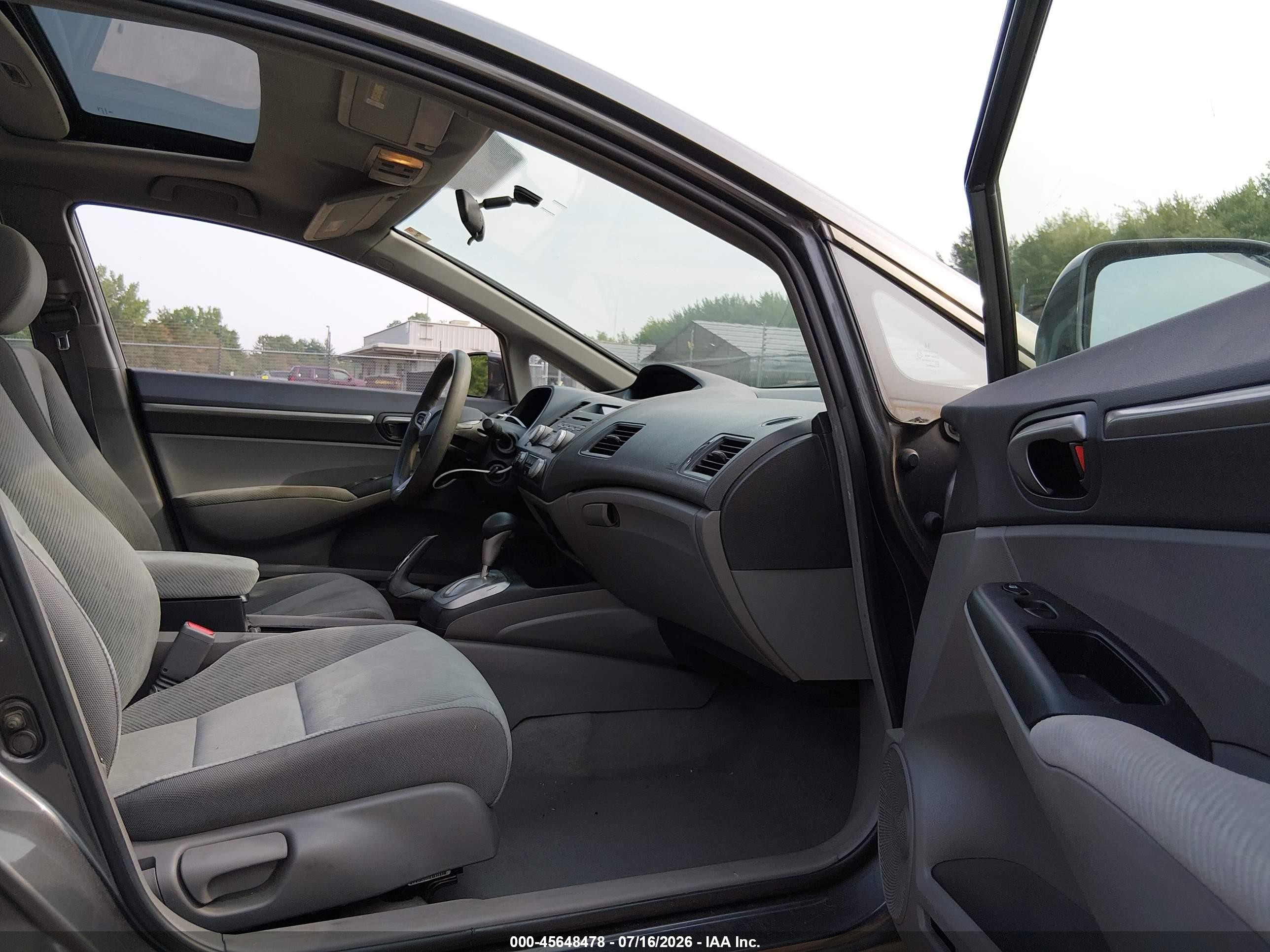 2011 Honda Civic Ex Gray vin: 2HGFA1F81BH523487