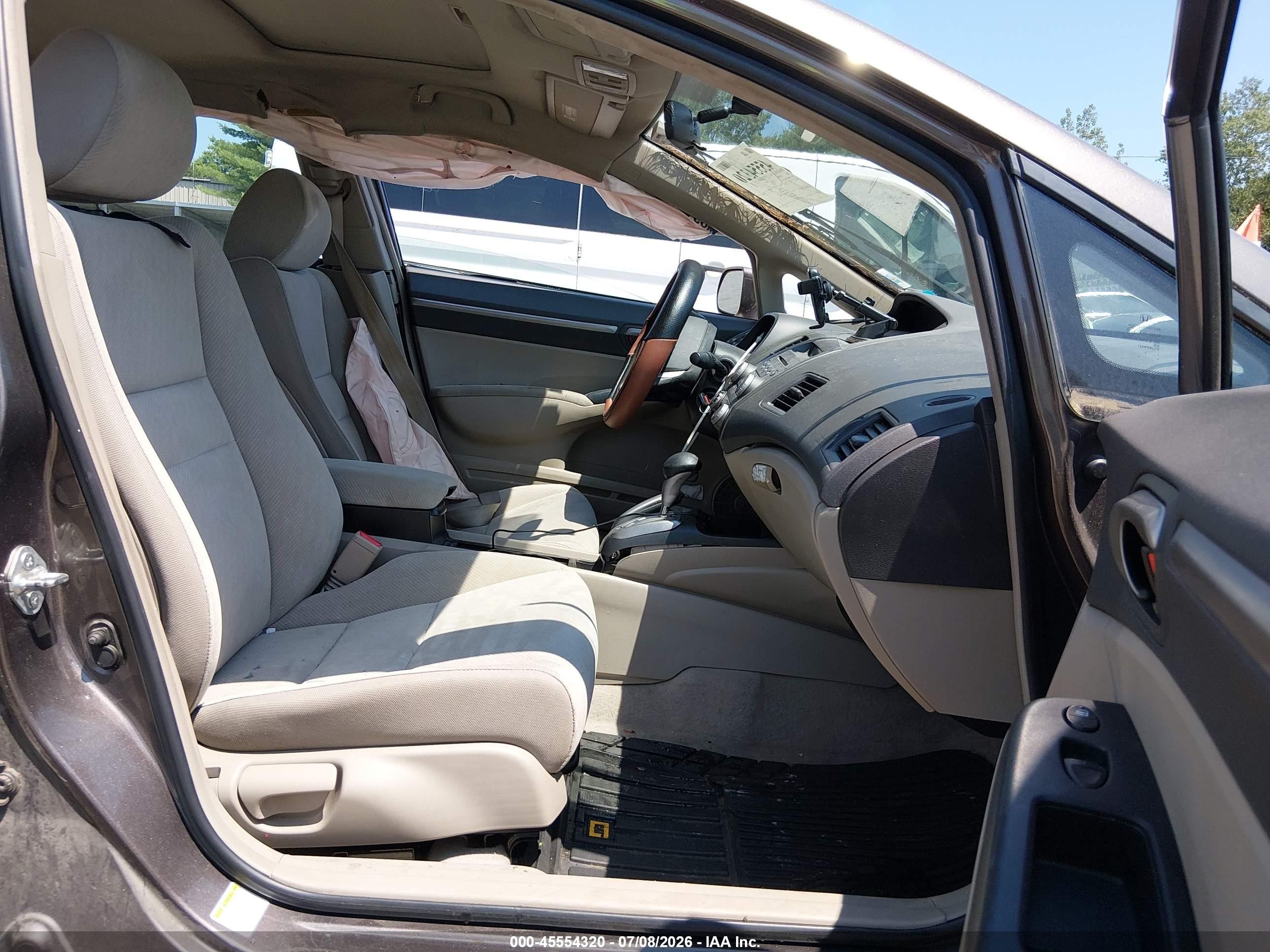 2011 Honda Civic Ex Gray vin: 2HGFA1F81BH530147