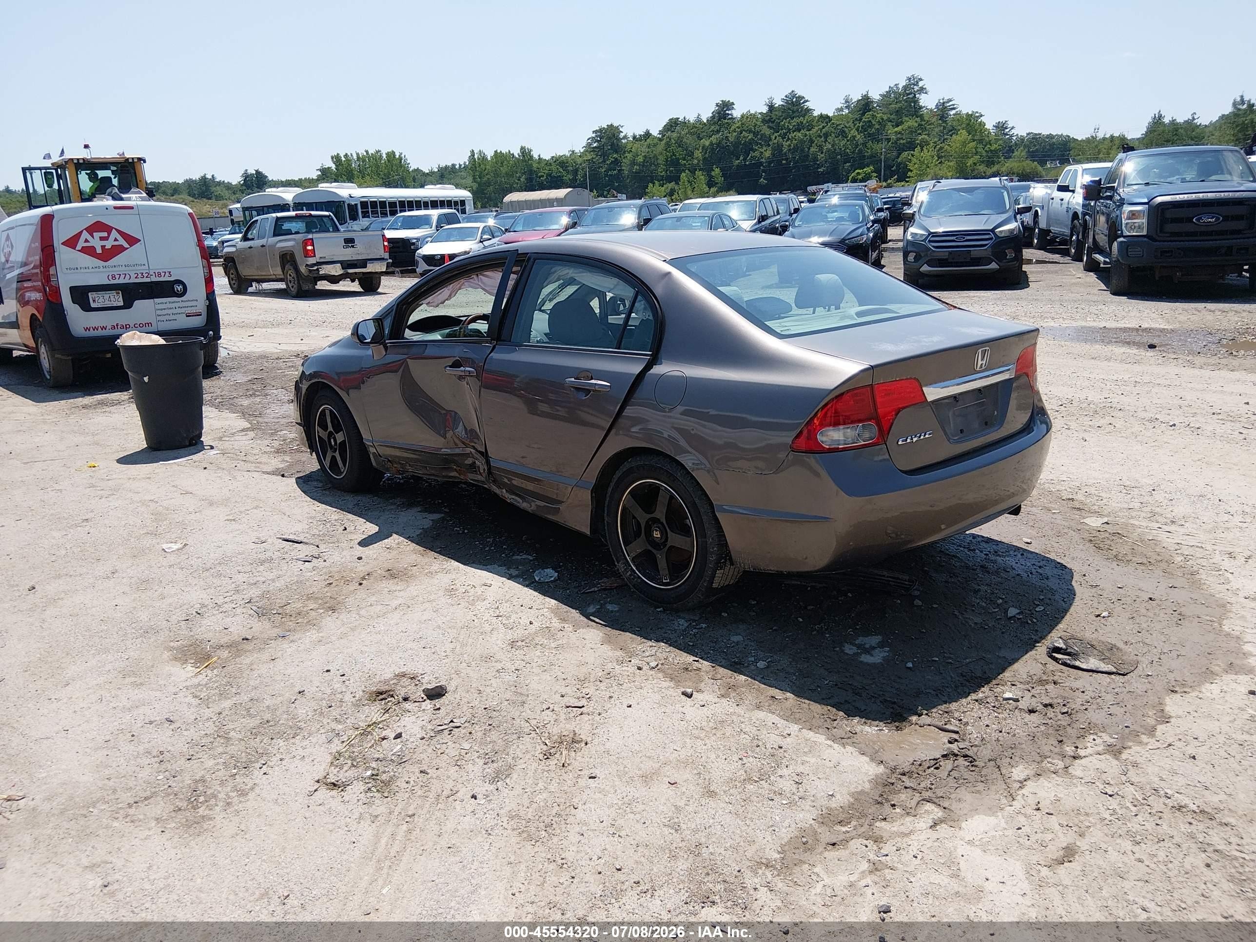 2011 Honda Civic Ex Gray vin: 2HGFA1F81BH530147