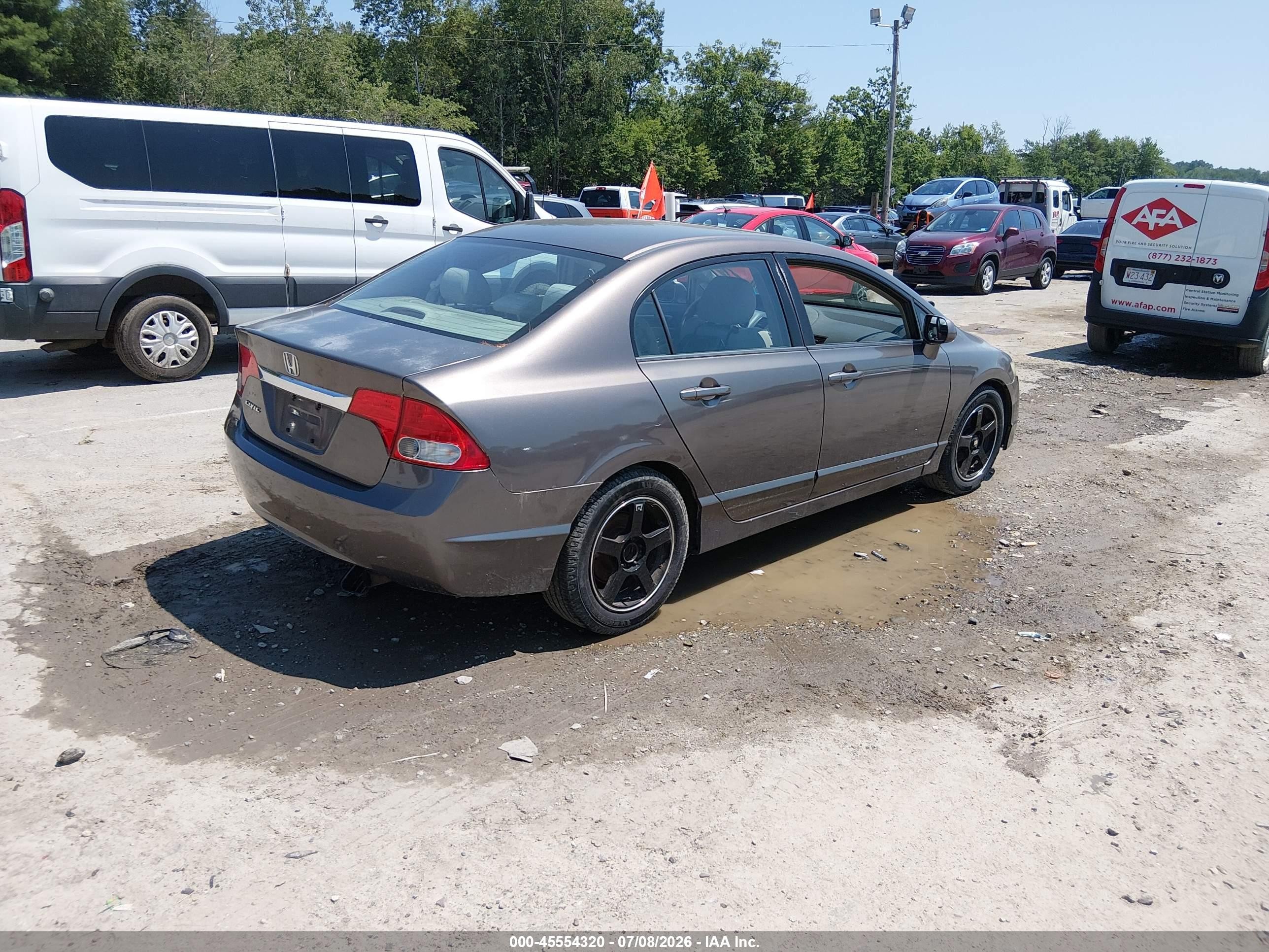 2011 Honda Civic Ex Gray vin: 2HGFA1F81BH530147