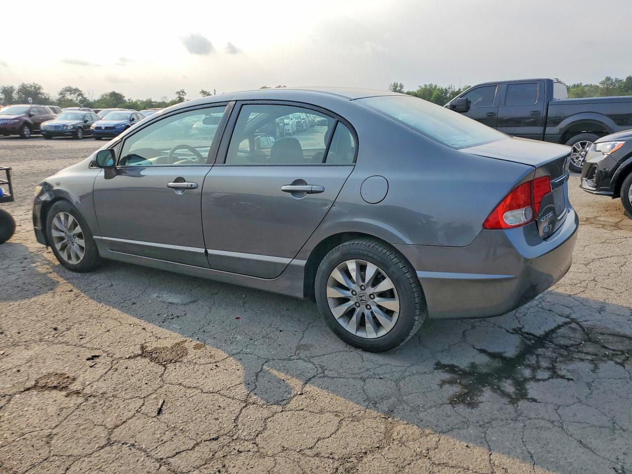2010 Honda Civic Ex Gray vin: 2HGFA1F82AH309042