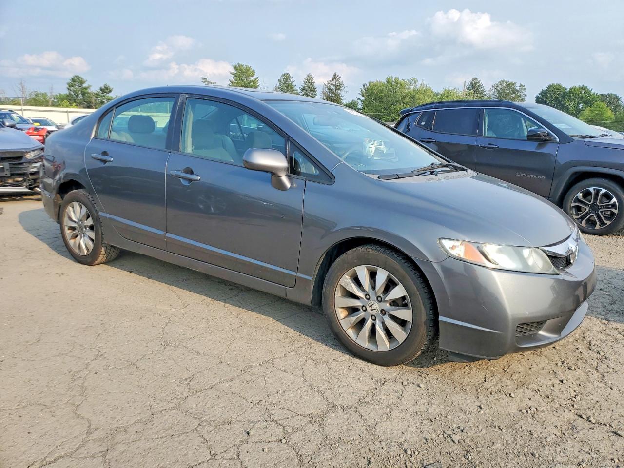 2010 Honda Civic Ex Gray vin: 2HGFA1F82AH309042