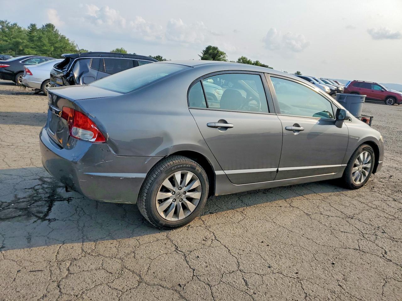 2010 Honda Civic Ex Gray vin: 2HGFA1F82AH309042