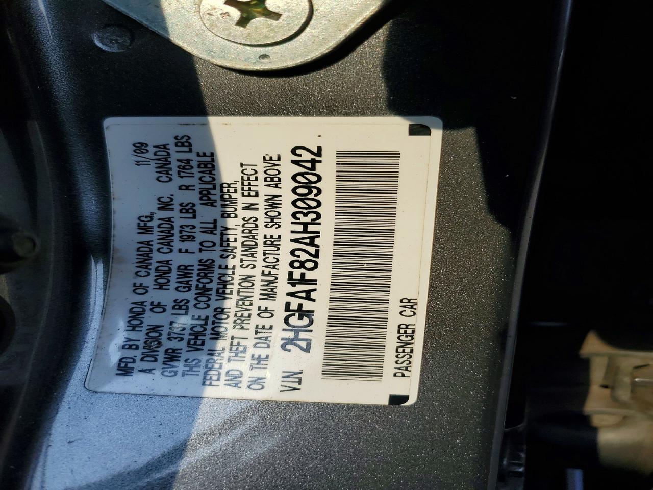 2010 Honda Civic Ex Gray vin: 2HGFA1F82AH309042