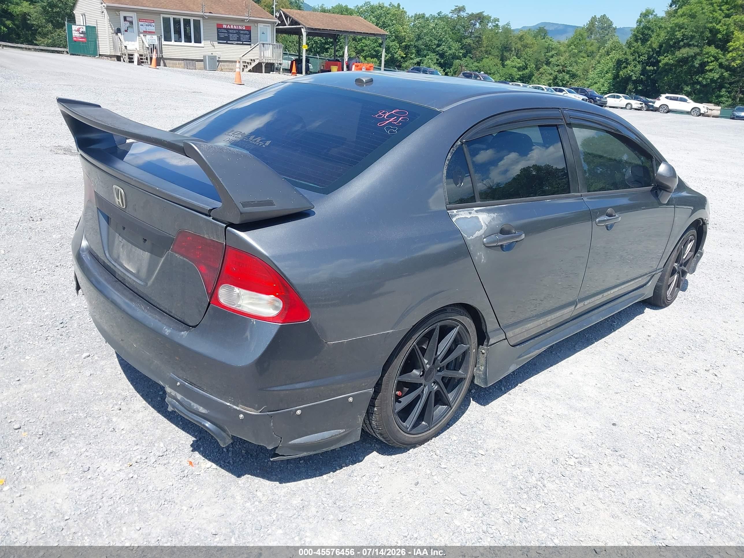 2010 Honda Civic Ex Gray vin: 2HGFA1F82AH545951