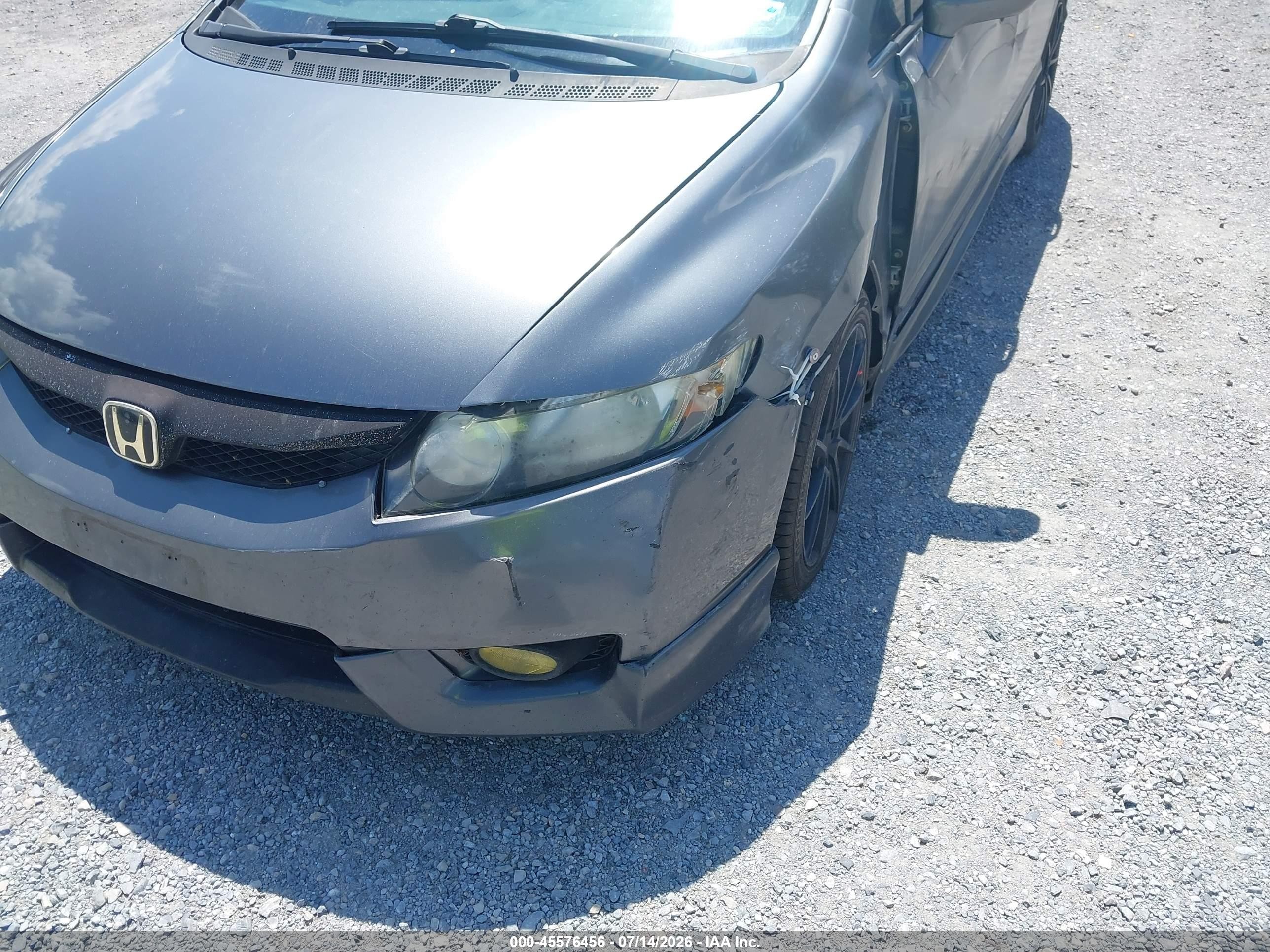 2010 Honda Civic Ex Gray vin: 2HGFA1F82AH545951