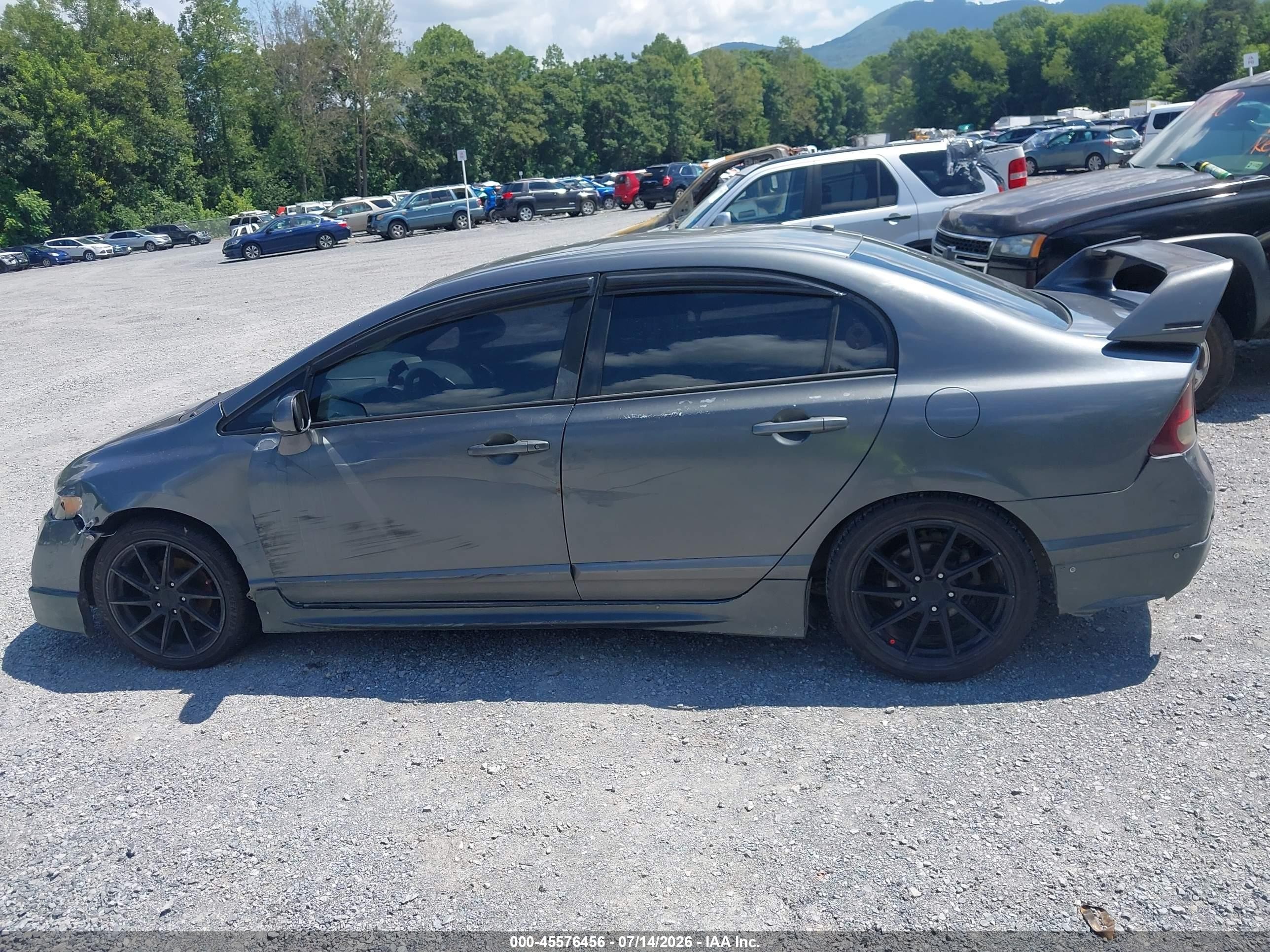 2010 Honda Civic Ex Gray vin: 2HGFA1F82AH545951