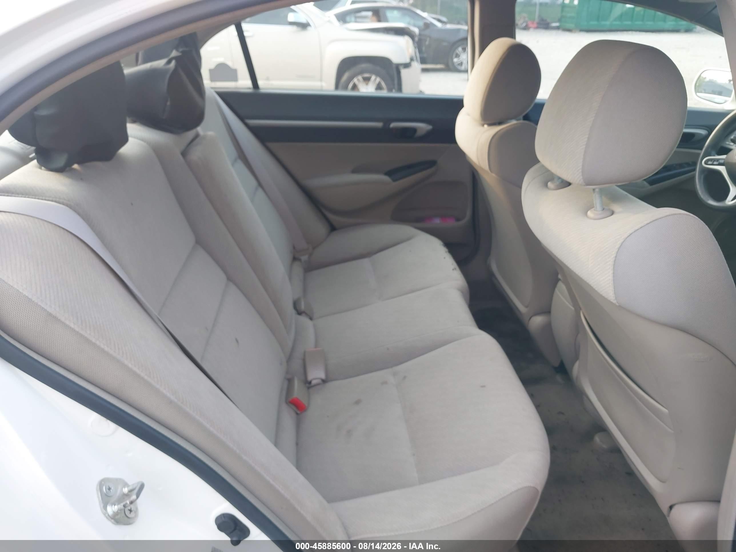 2010 Honda Civic Ex Белый vin: 2HGFA1F82AH574026
