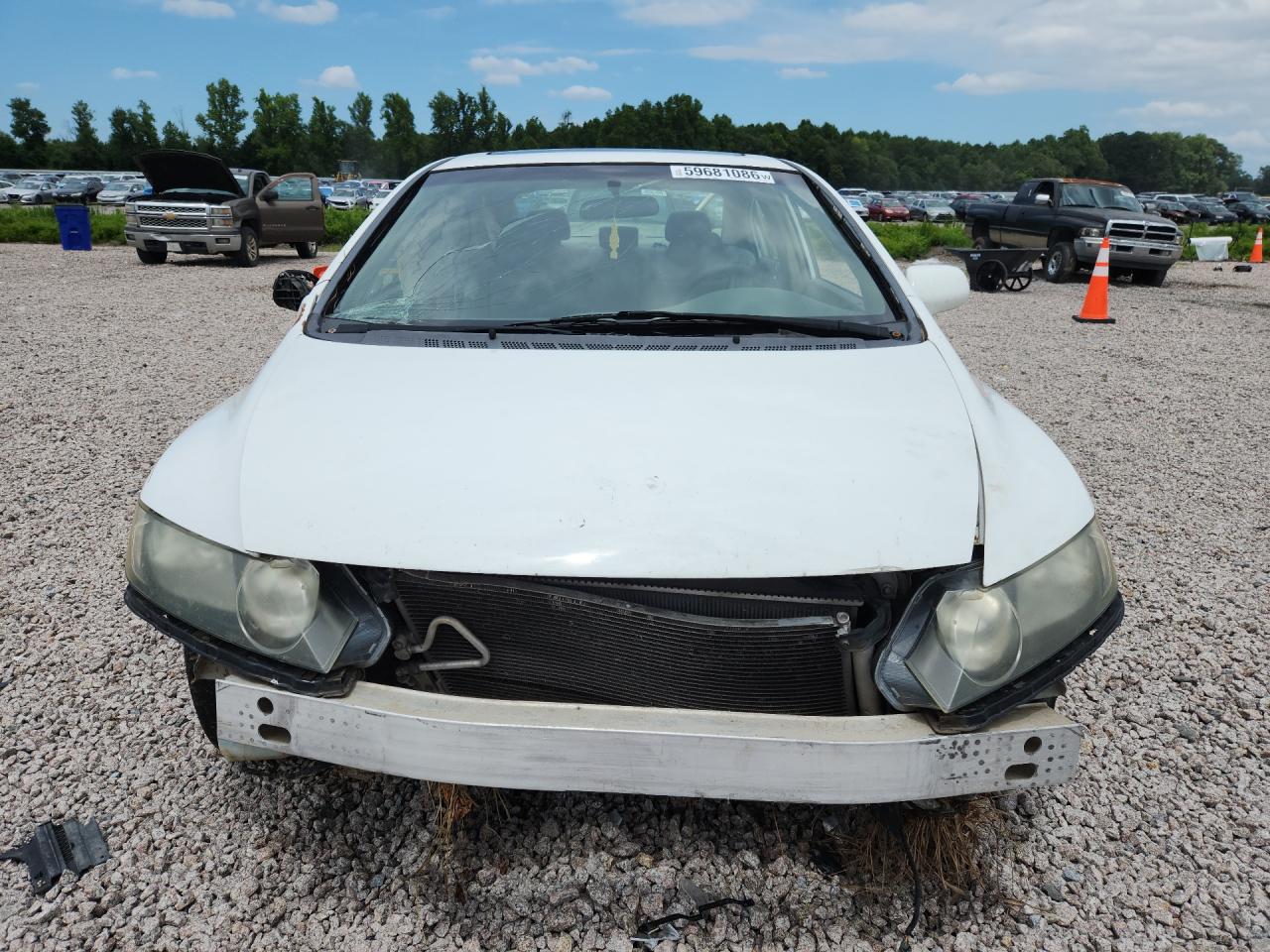 2011 Honda Civic Ex White vin: 2HGFA1F82BH541819