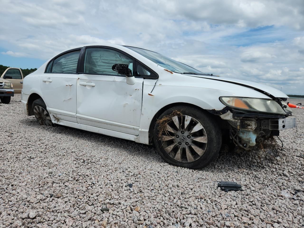 2011 Honda Civic Ex White vin: 2HGFA1F82BH541819