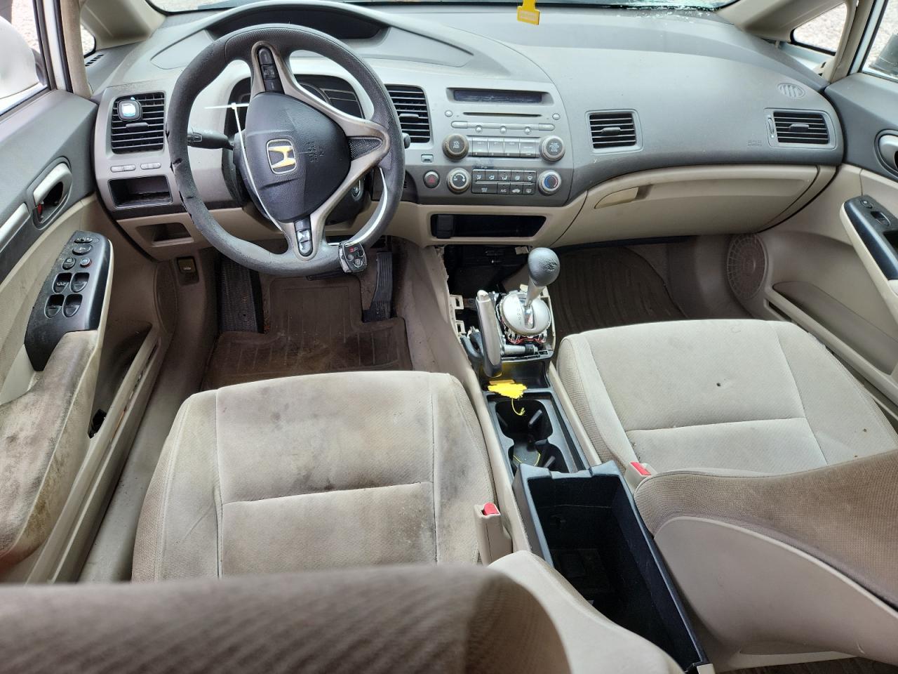 2011 Honda Civic Ex White vin: 2HGFA1F82BH541819