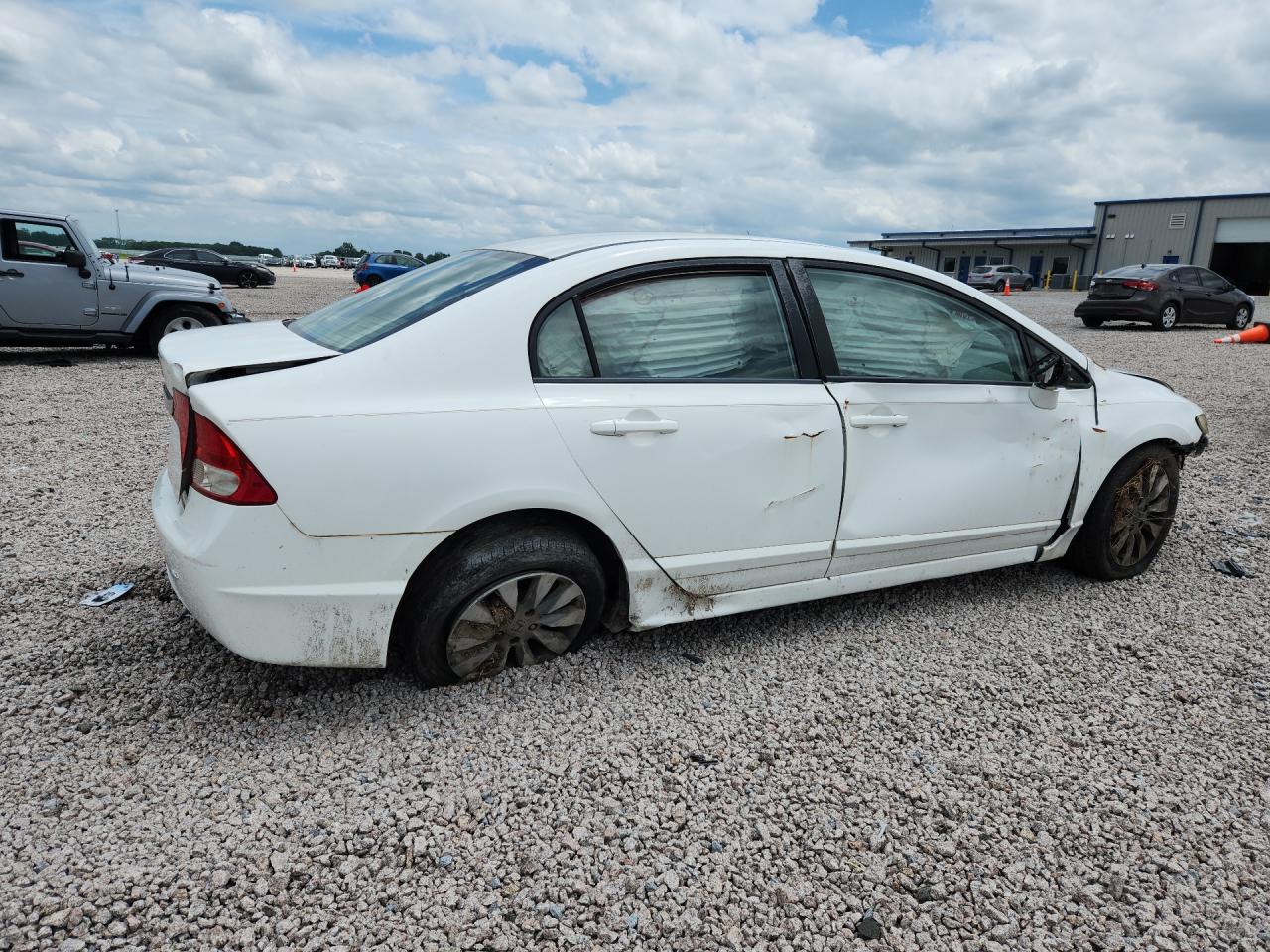 2011 Honda Civic Ex White vin: 2HGFA1F82BH541819