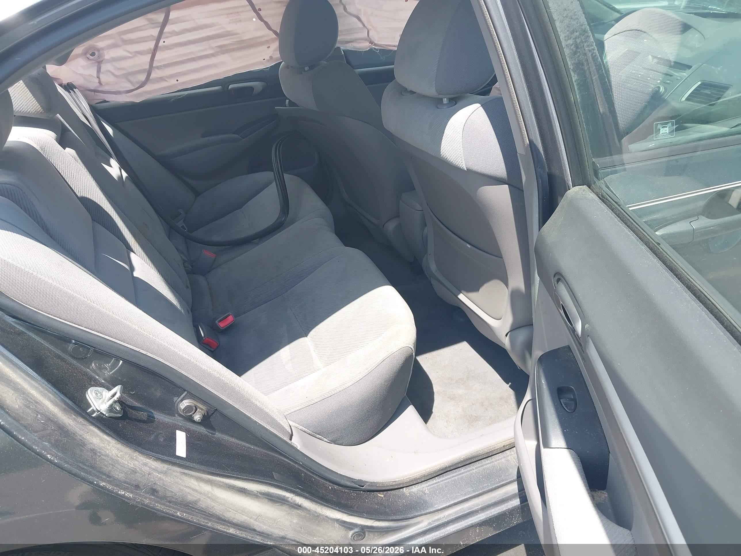 2010 Honda Civic Ex Gray vin: 2HGFA1F83AH512067