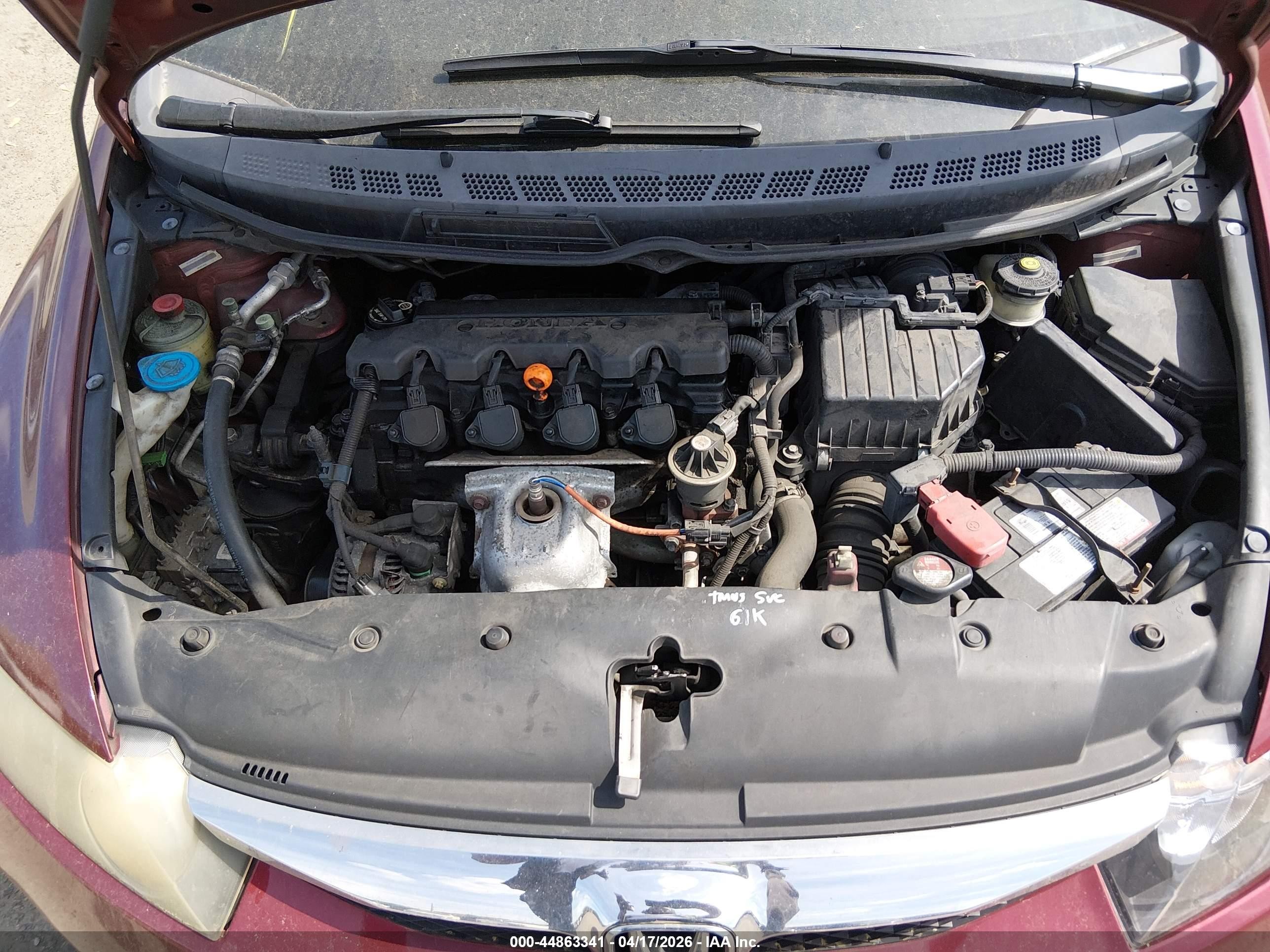 2011 Honda Civic Ex Red vin: 2HGFA1F83BH500745