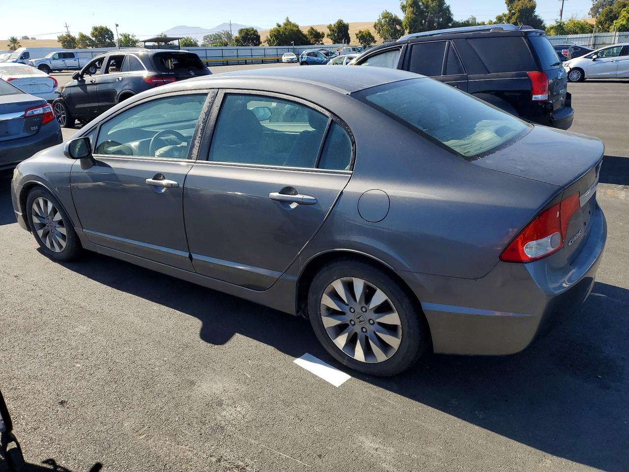 2011 Honda Civic Ex Gray vin: 2HGFA1F83BH544955