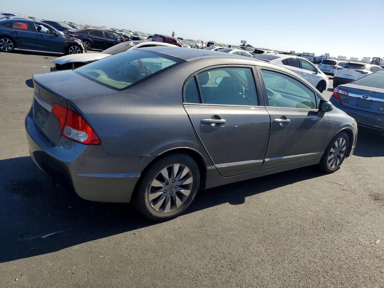2011 Honda Civic Ex Gray vin: 2HGFA1F83BH544955
