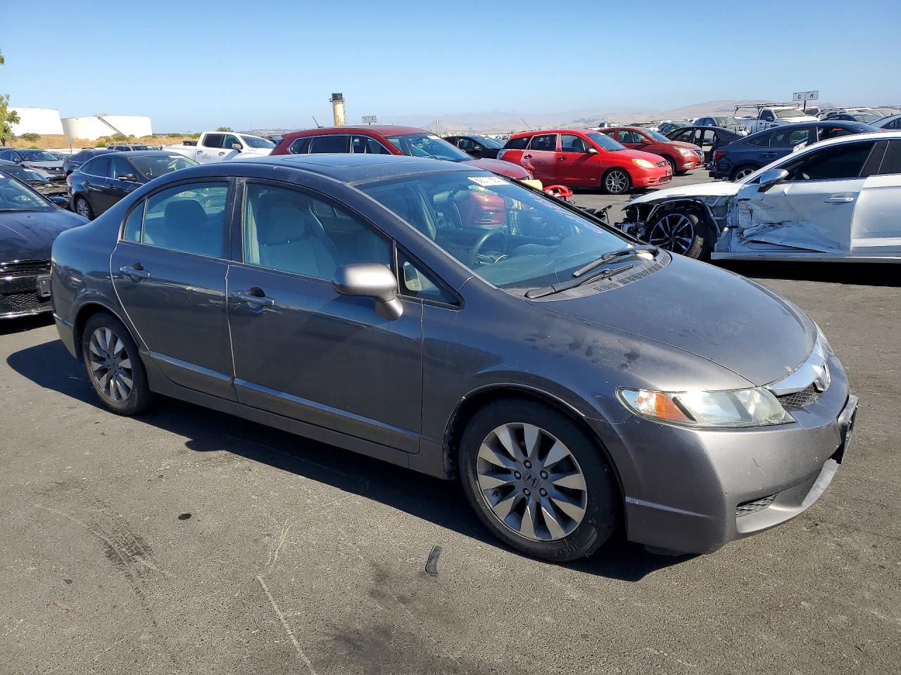 2011 Honda Civic Ex Gray vin: 2HGFA1F83BH544955