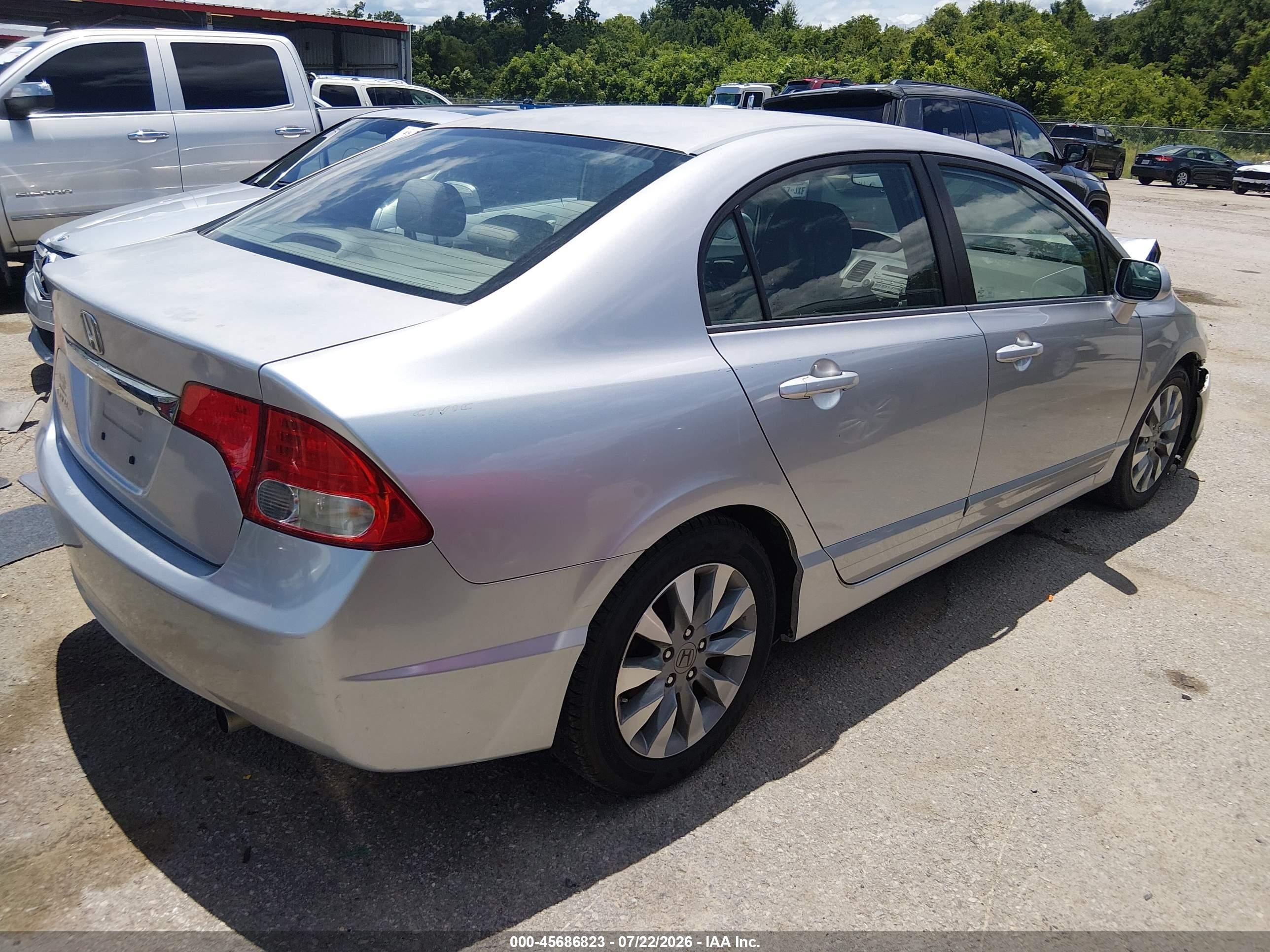 2010 Honda Civic Ex Серебряный vin: 2HGFA1F84AH301928