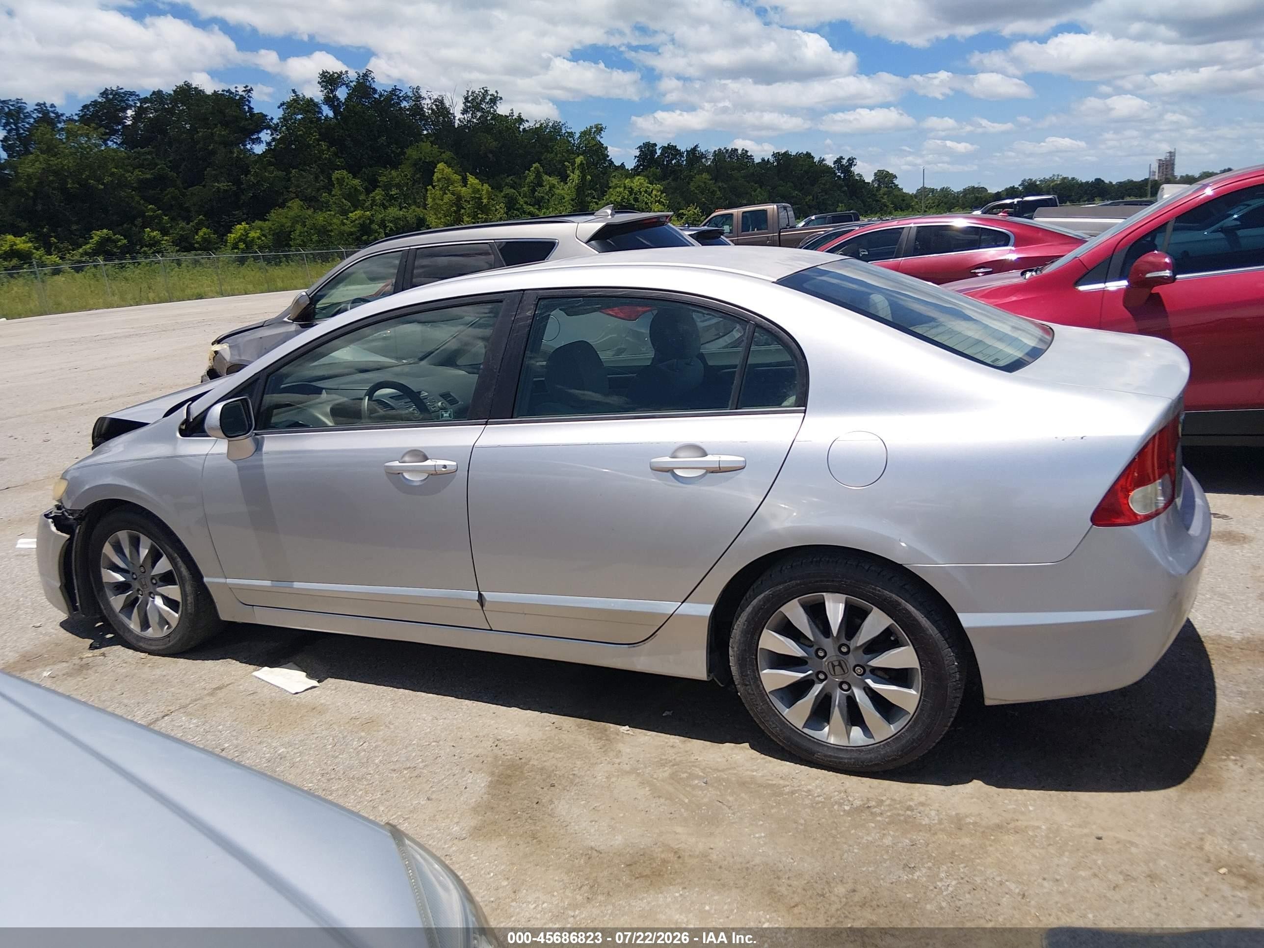 2010 Honda Civic Ex Серебряный vin: 2HGFA1F84AH301928