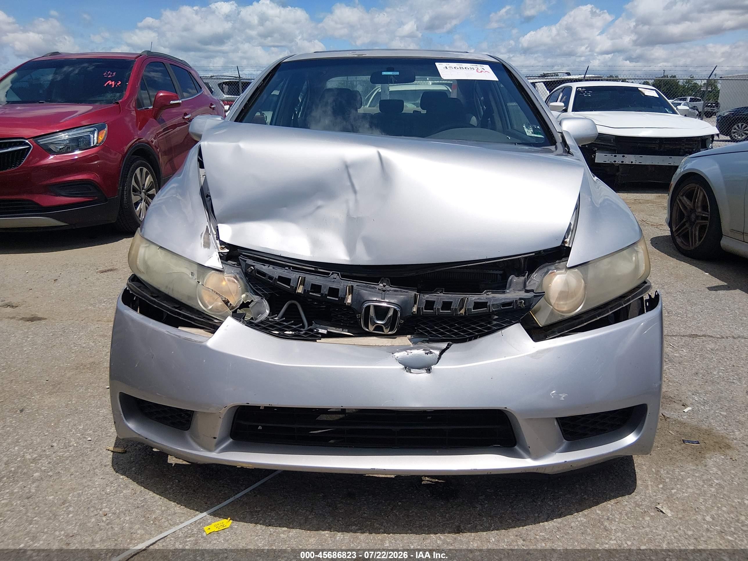 2010 Honda Civic Ex Серебряный vin: 2HGFA1F84AH301928