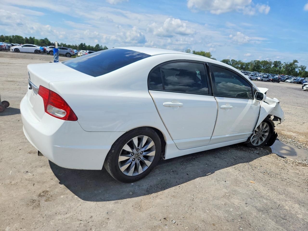 2010 Honda Civic Ex White vin: 2HGFA1F84AH506620