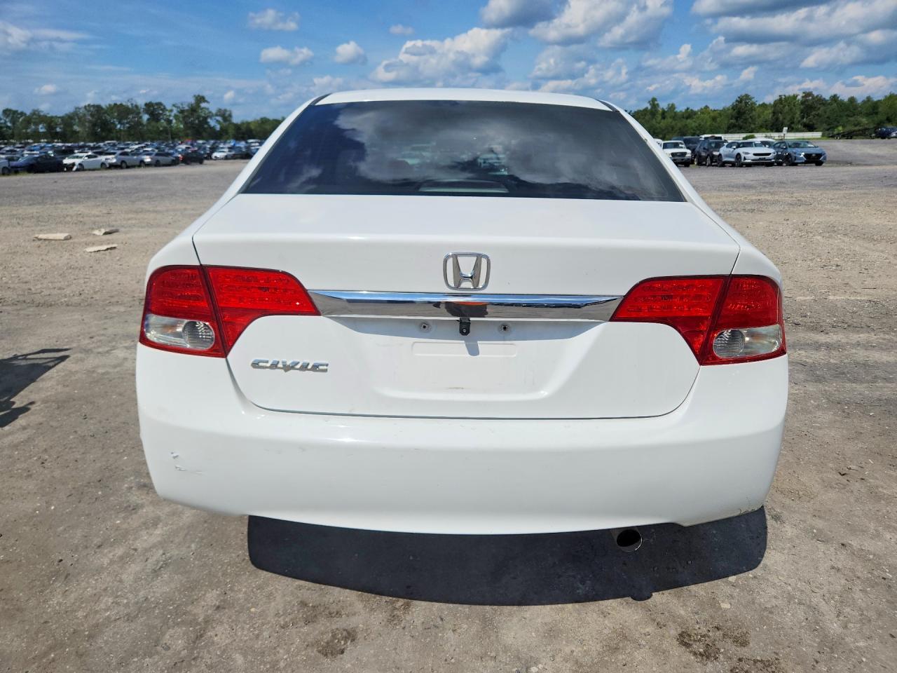 2010 Honda Civic Ex White vin: 2HGFA1F84AH506620