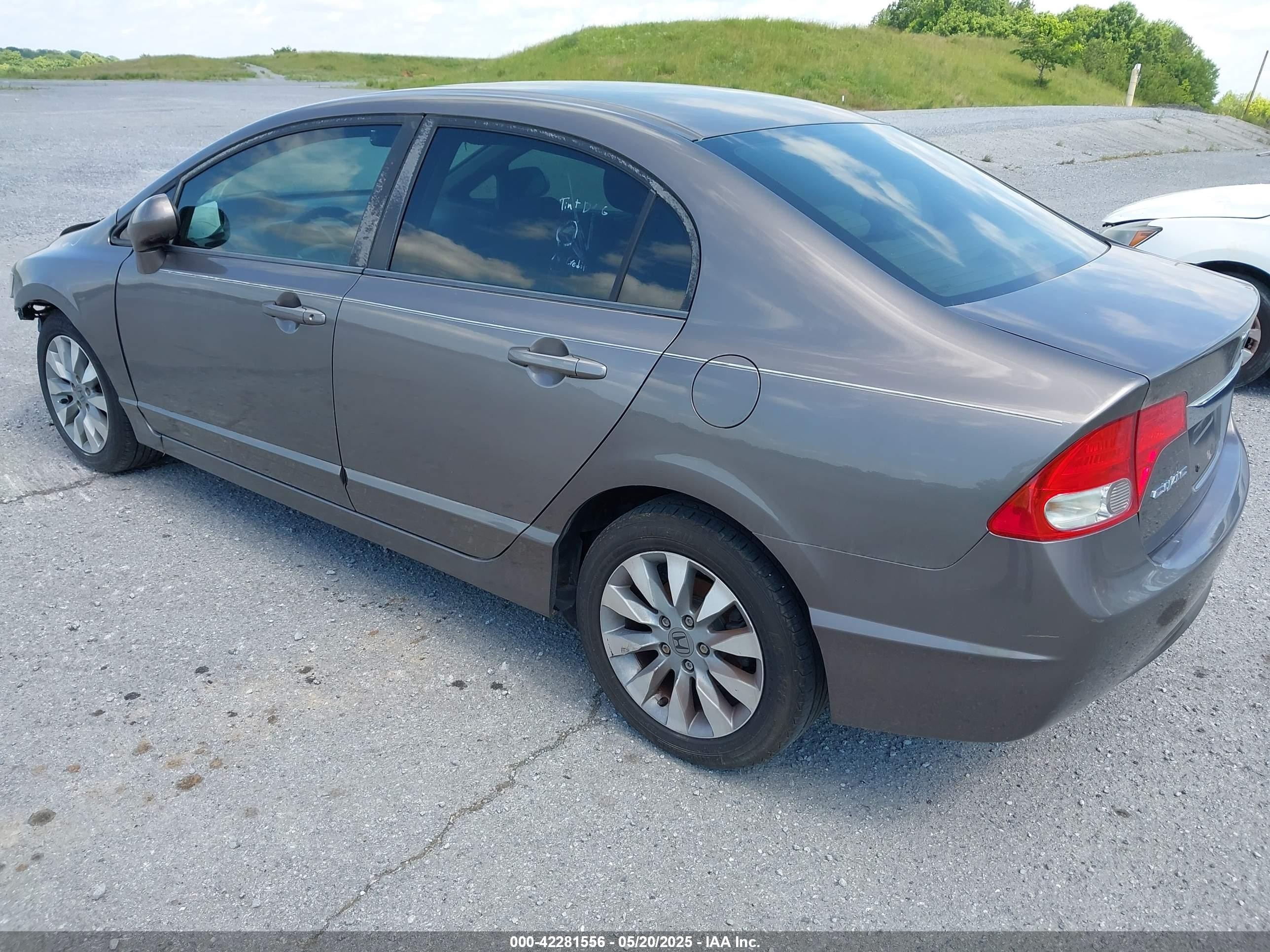 2010 Honda Civic Sdn Ex Серый vin: 2HGFA1F84AH510781