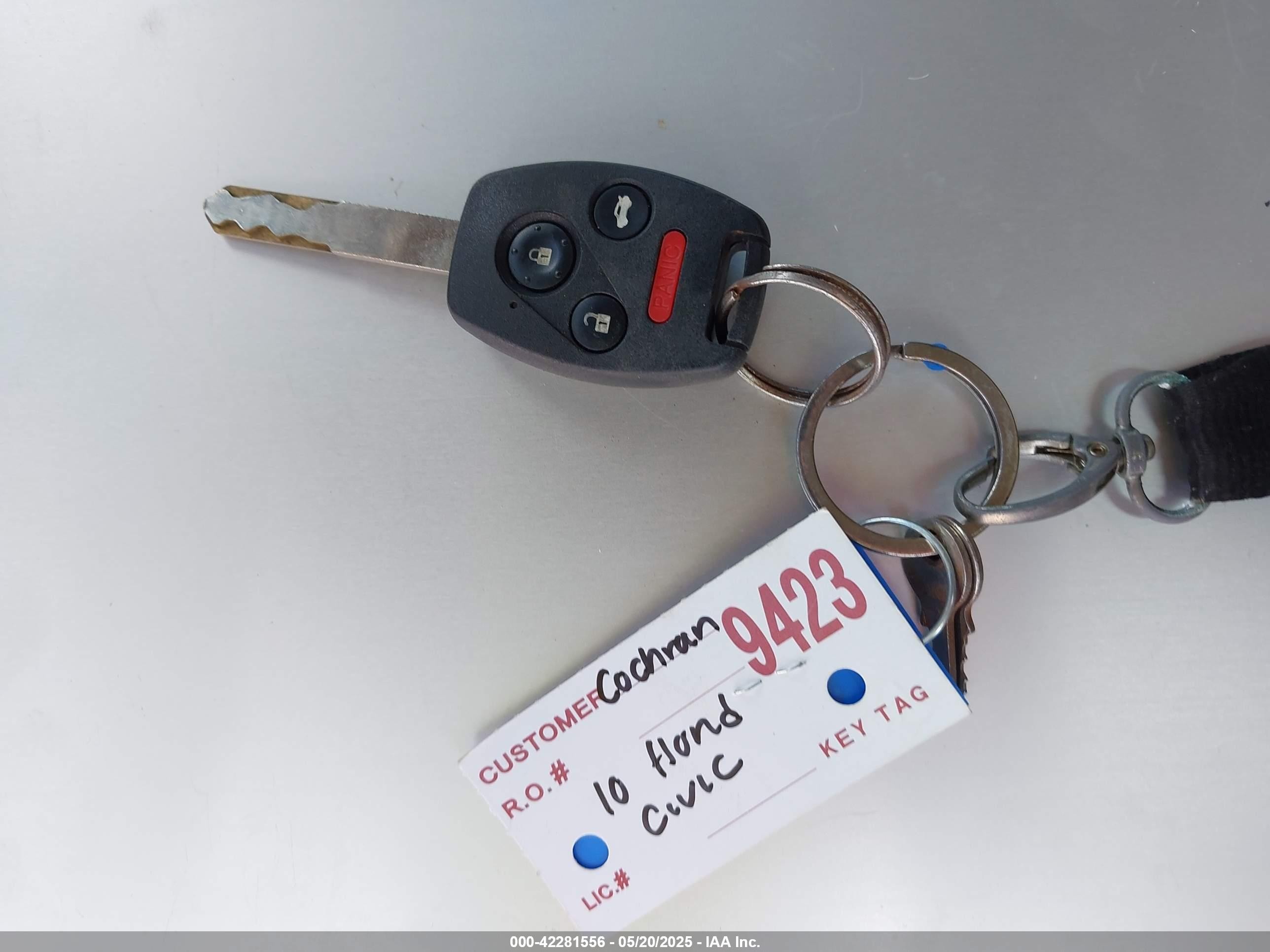 2010 Honda Civic Sdn Ex Серый vin: 2HGFA1F84AH510781