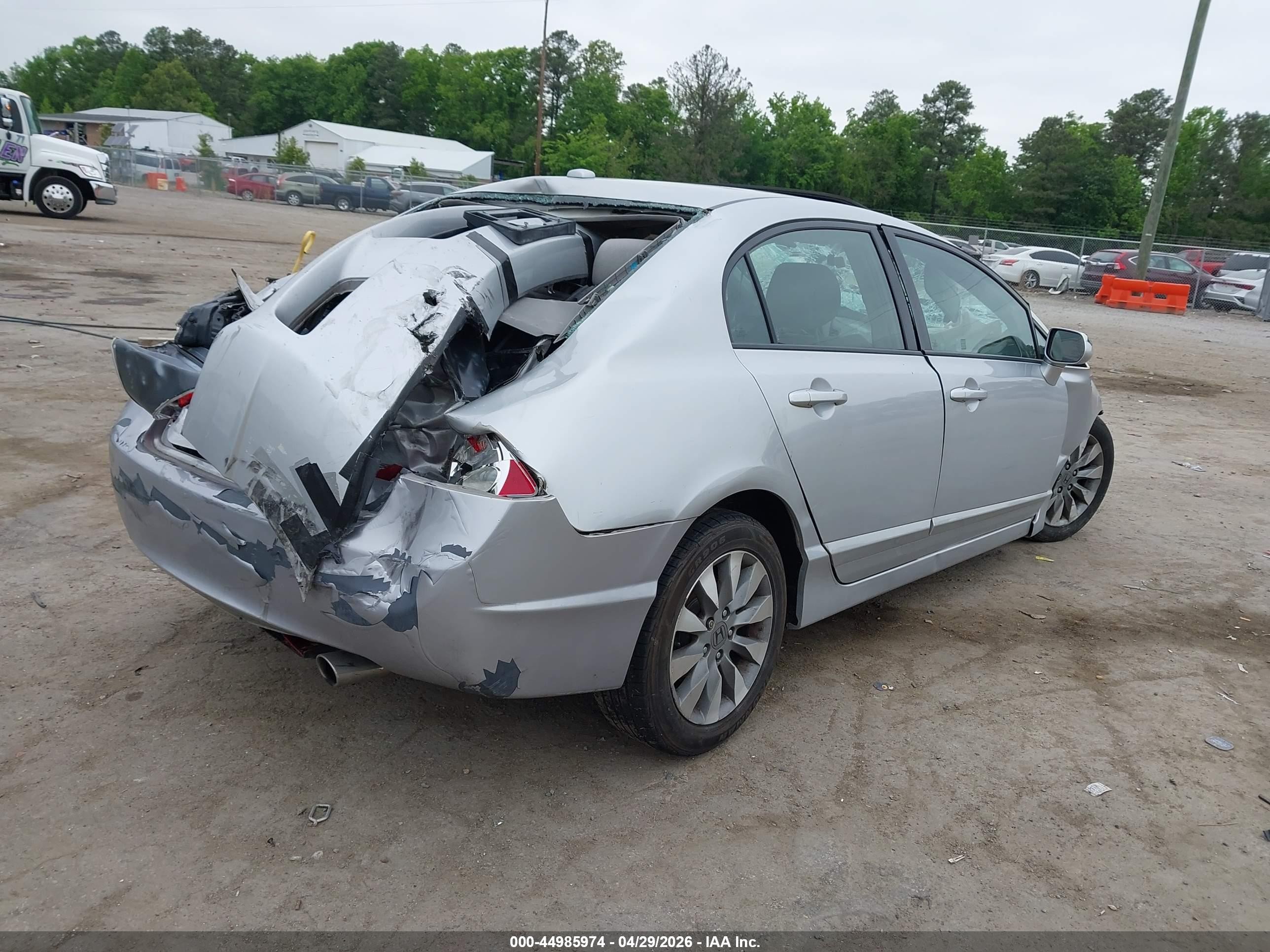 2010 Honda Civic Ex Silver vin: 2HGFA1F84AH513275