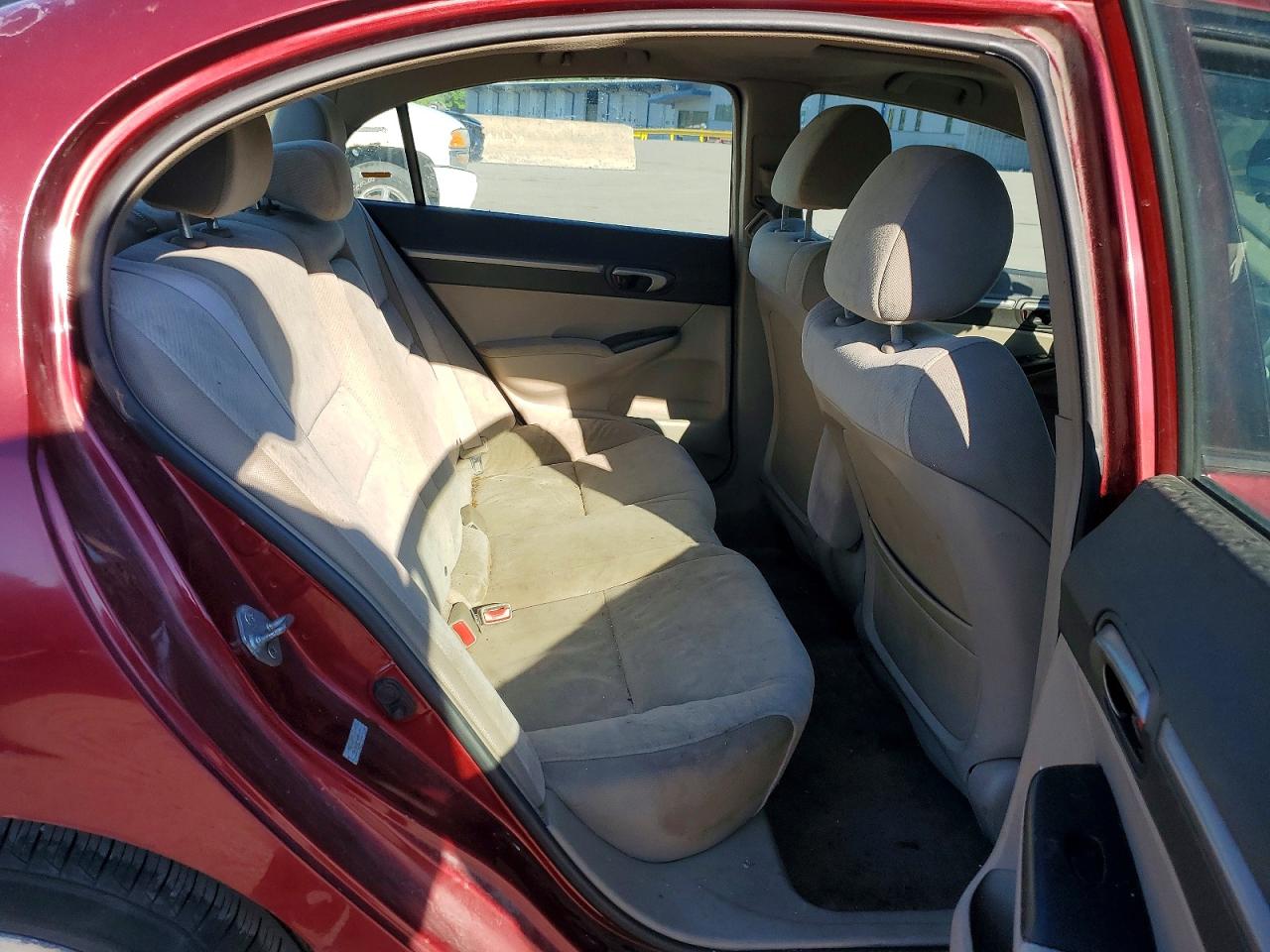 2010 Honda Civic Ex Red vin: 2HGFA1F84AH555980