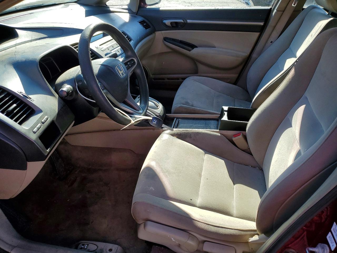 2010 Honda Civic Ex Red vin: 2HGFA1F84AH555980