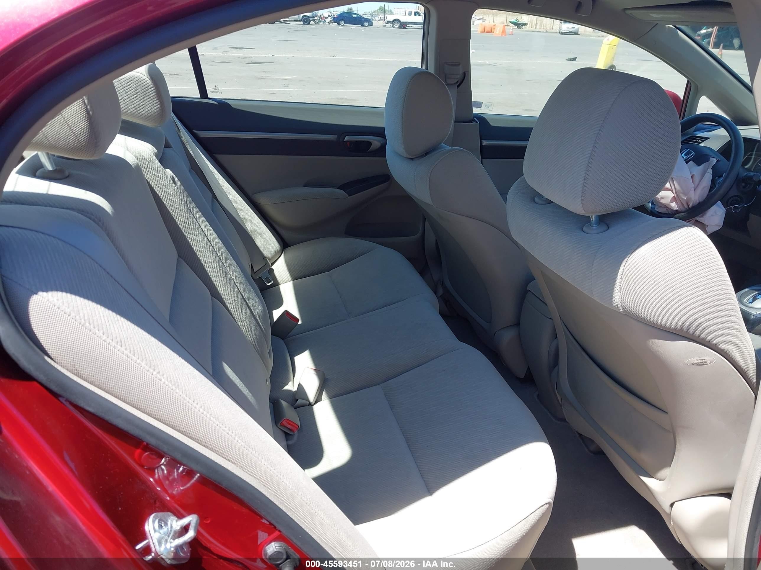 2011 Honda Civic Ex Red vin: 2HGFA1F84BH526982