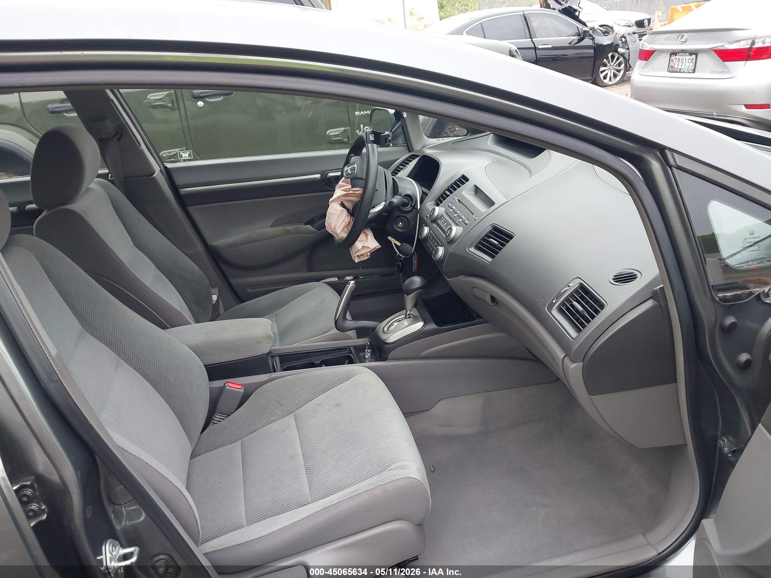 2010 Honda Civic Ex Gray vin: 2HGFA1F85AH303543