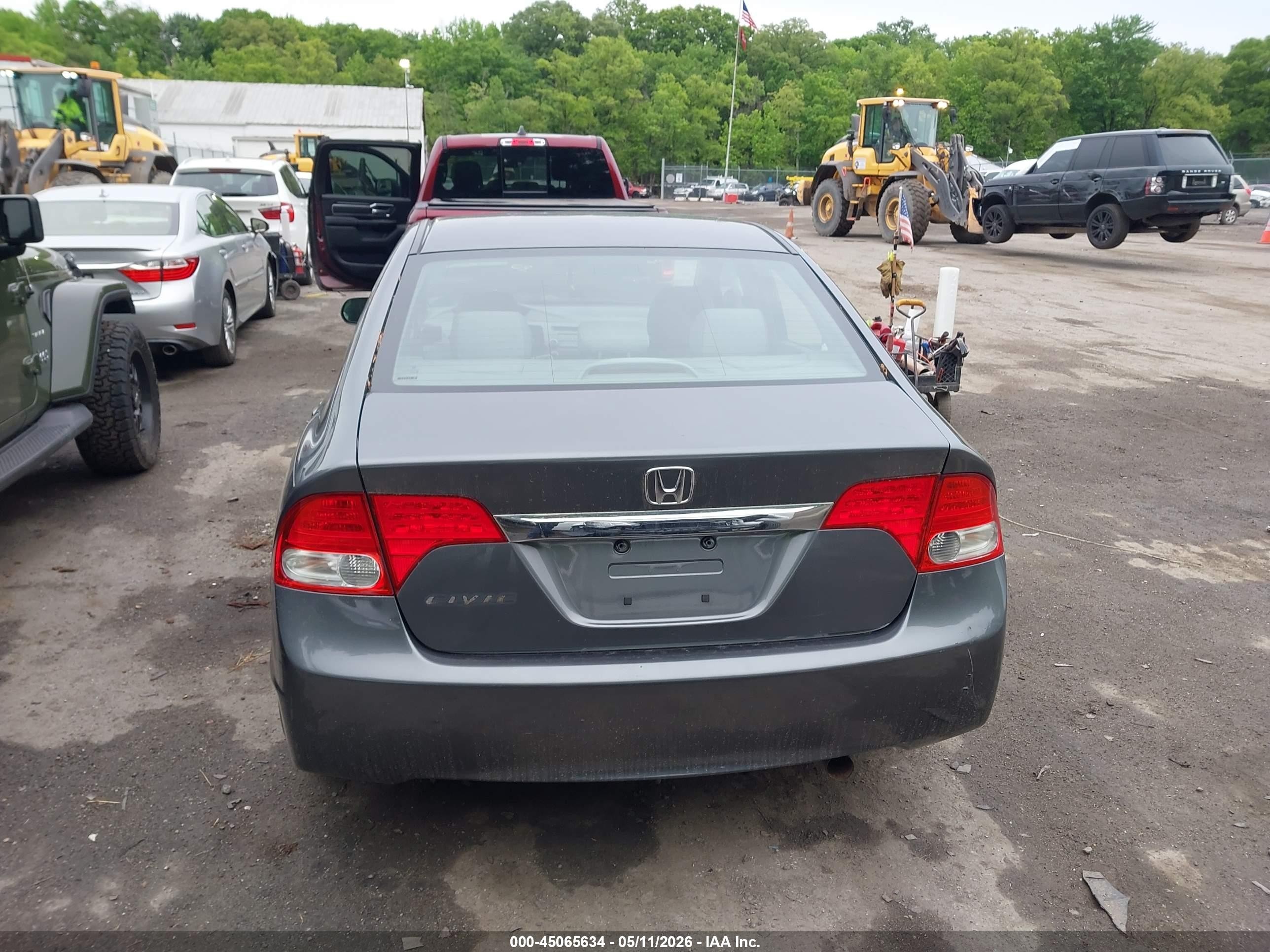 2010 Honda Civic Ex Gray vin: 2HGFA1F85AH303543