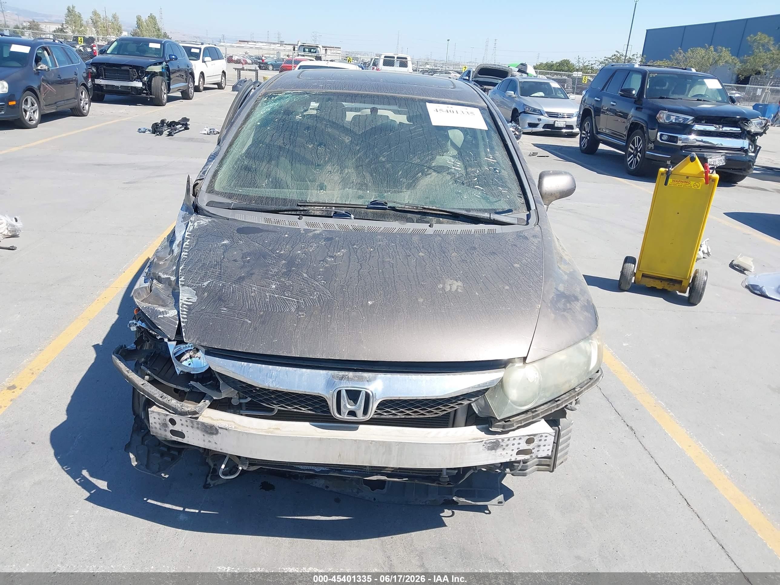 2010 Honda Civic Ex Gray vin: 2HGFA1F85AH507713