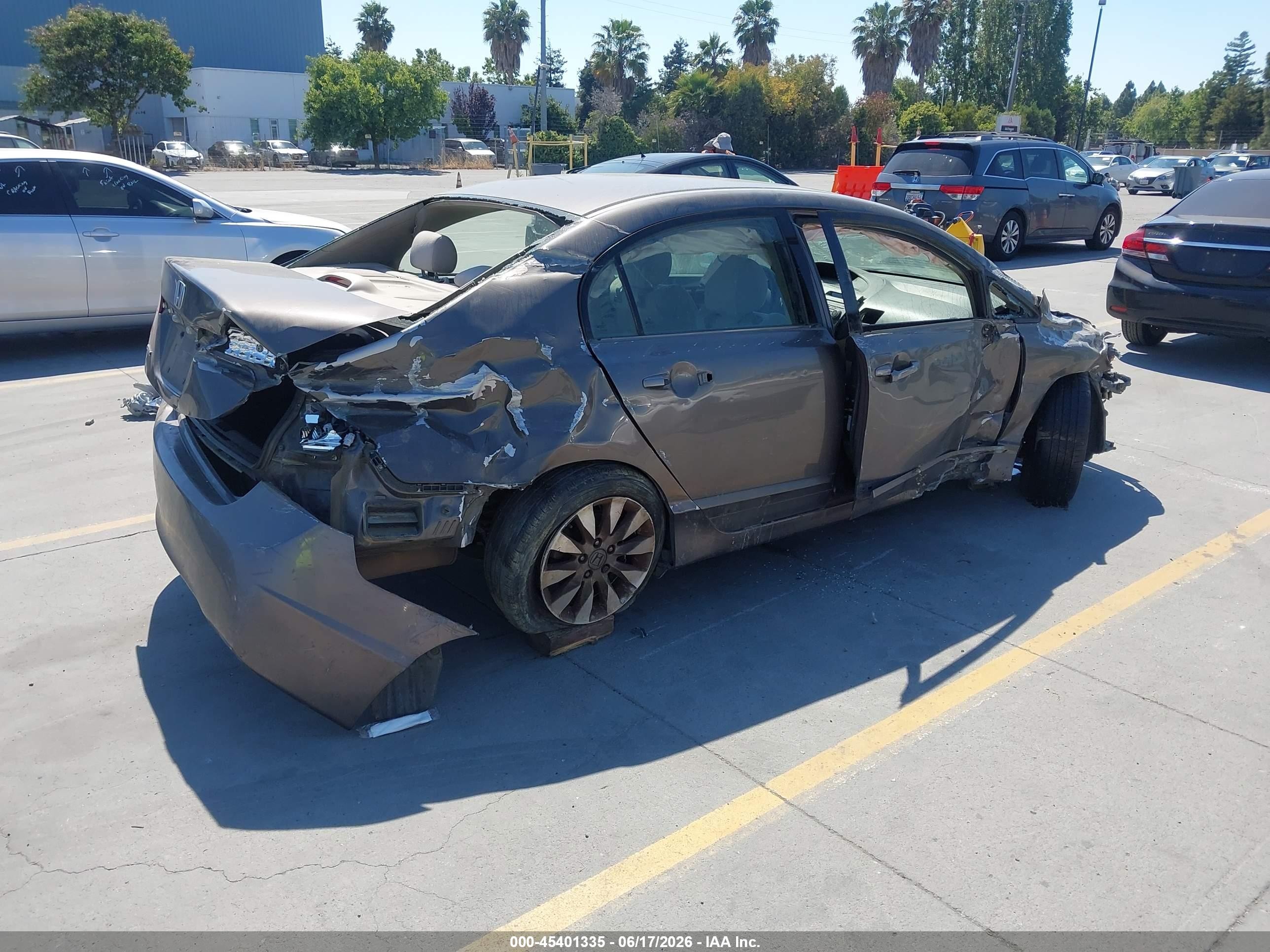 2010 Honda Civic Ex Gray vin: 2HGFA1F85AH507713
