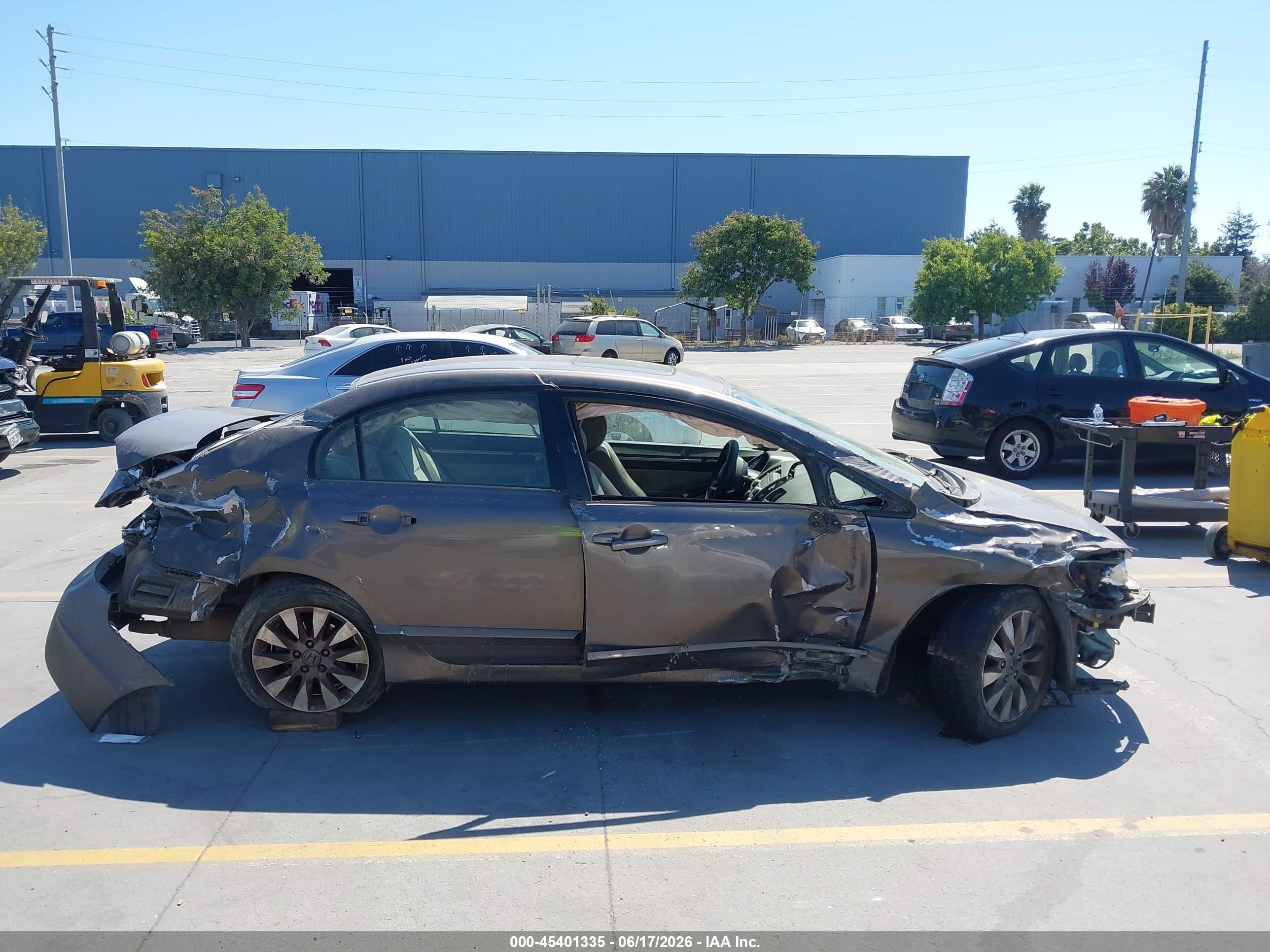 2010 Honda Civic Ex Gray vin: 2HGFA1F85AH507713